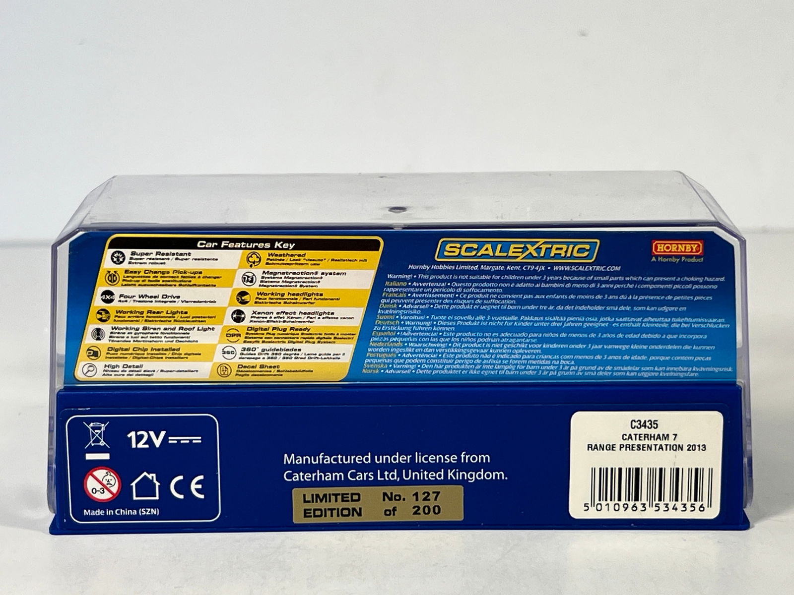 Scalextric Caterham 7 Range Presentation 2013 - 5