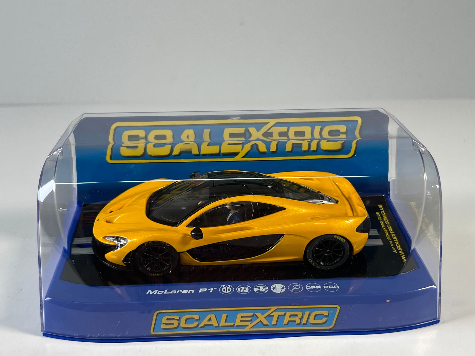 Scalextric McLaren P1 Volcano Yellow (1 of 5)