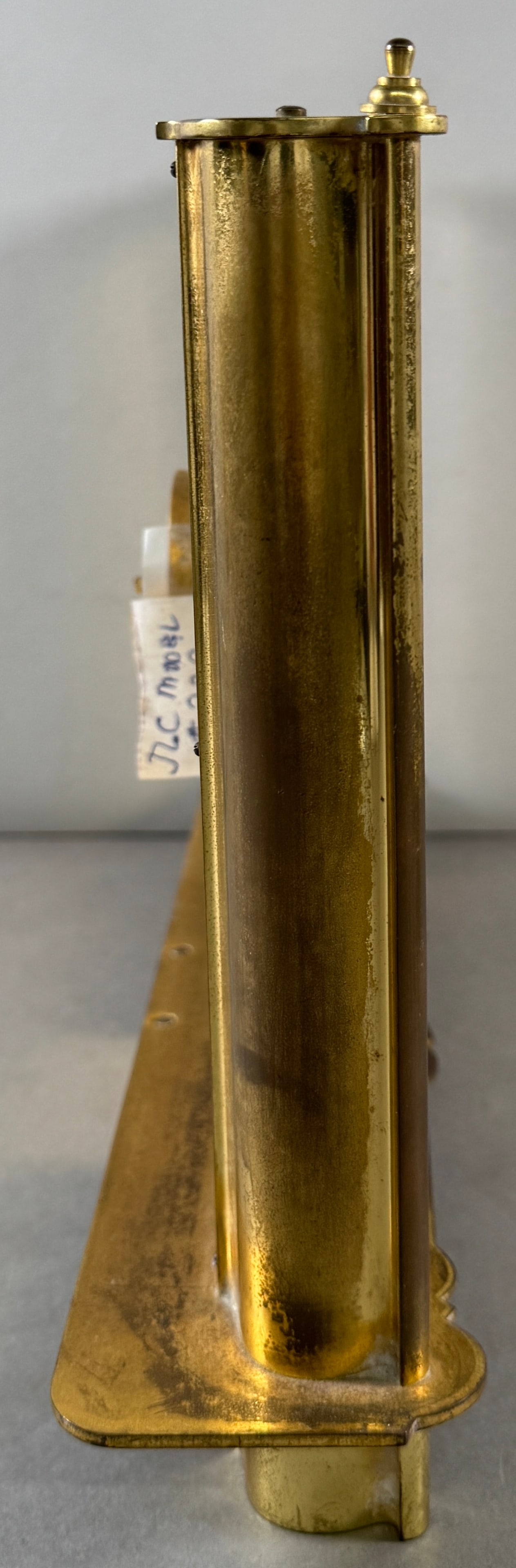 Le Coultre Brass Mantel Clock - 3