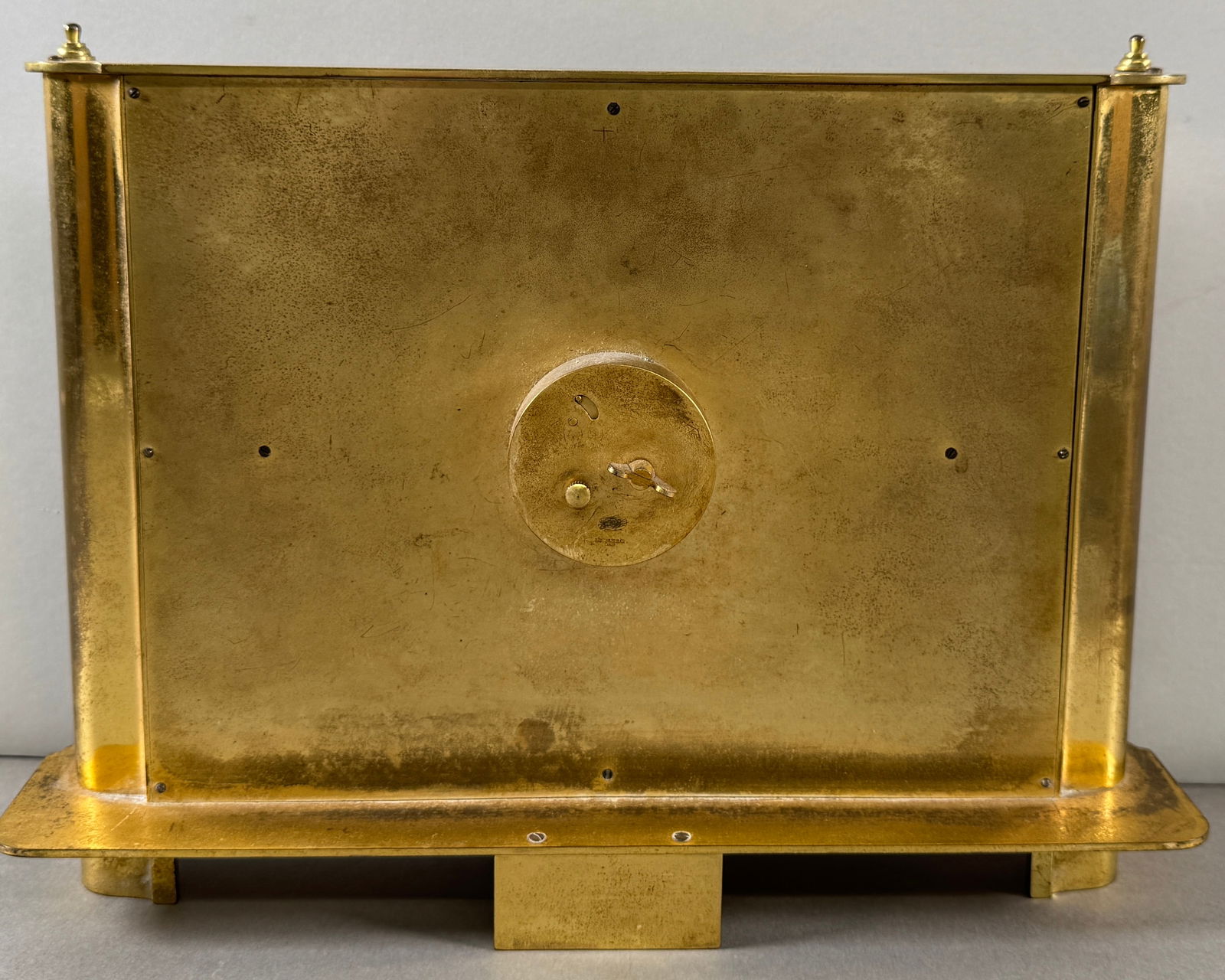 Le Coultre Brass Mantel Clock - 4