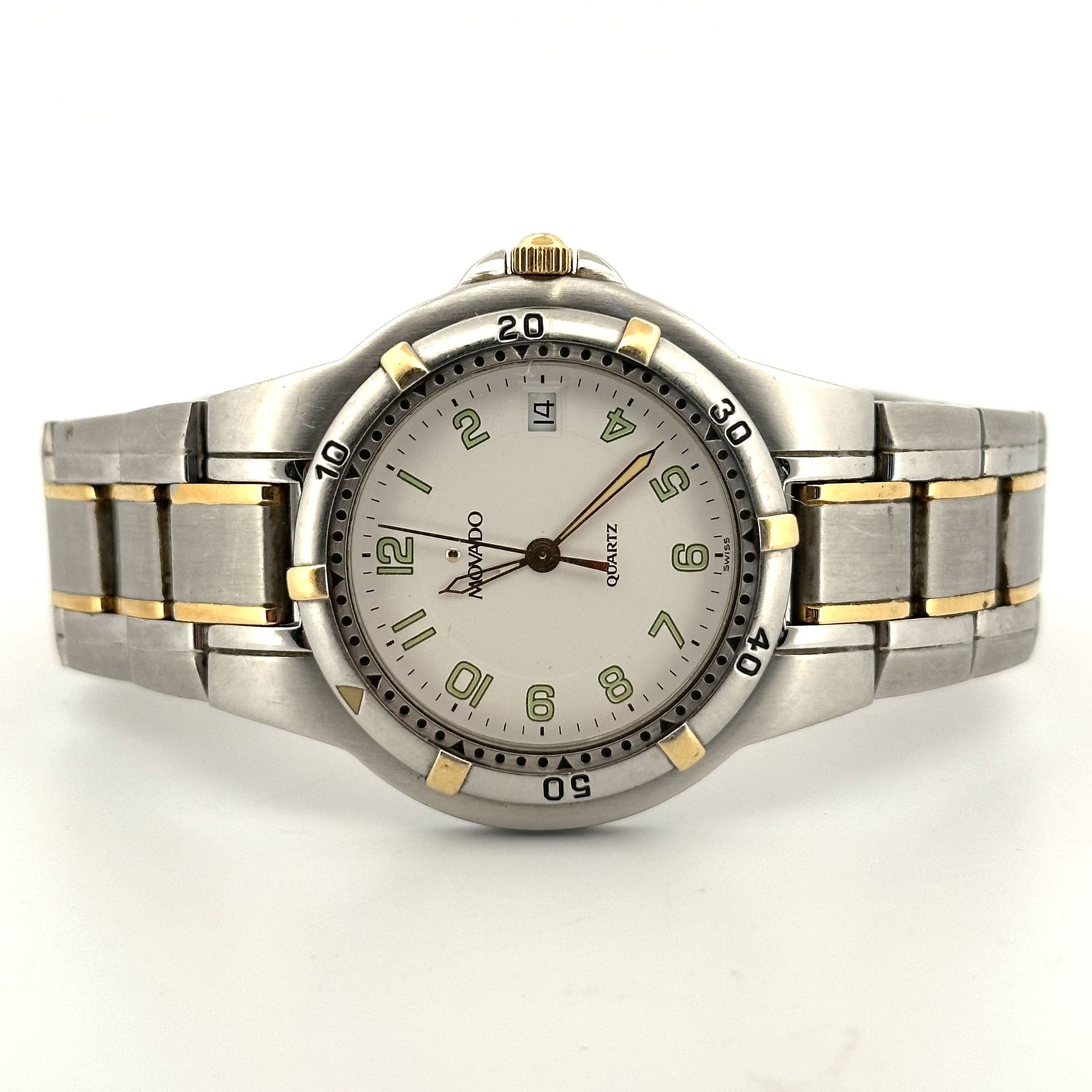 Movado Two-Tone Wristwatch Ref. 80.65.865 (1 of 6)