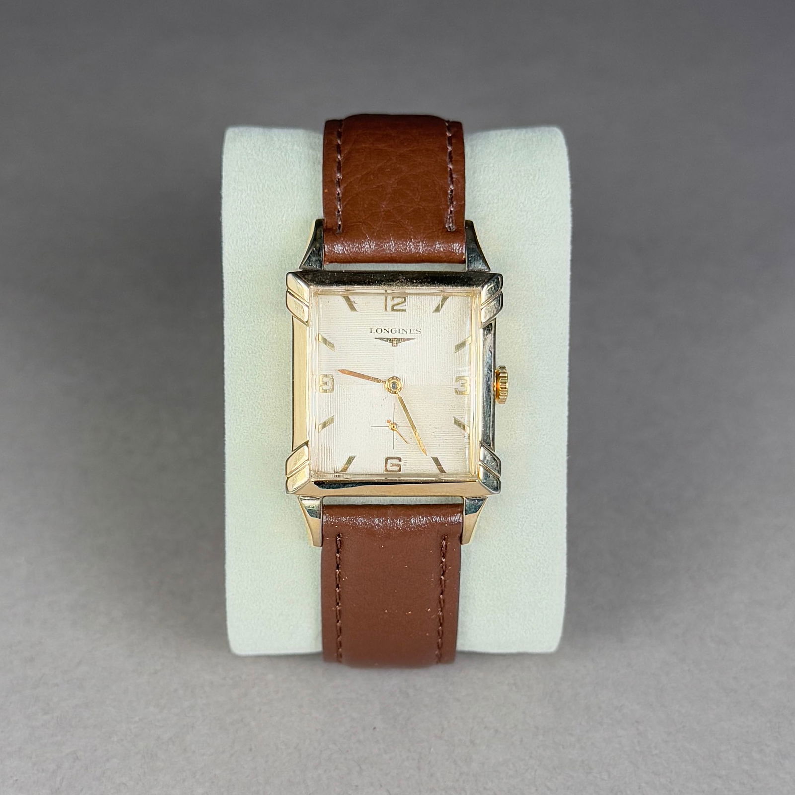 Longines-Wittnauer 10K Gold Filled Rectangular Wristwatch (1 of 5)