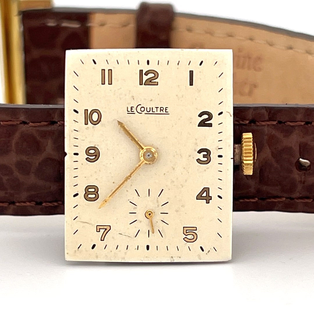 LeCoultre 10K Gold Filled Rectangular Wristwatch - 7