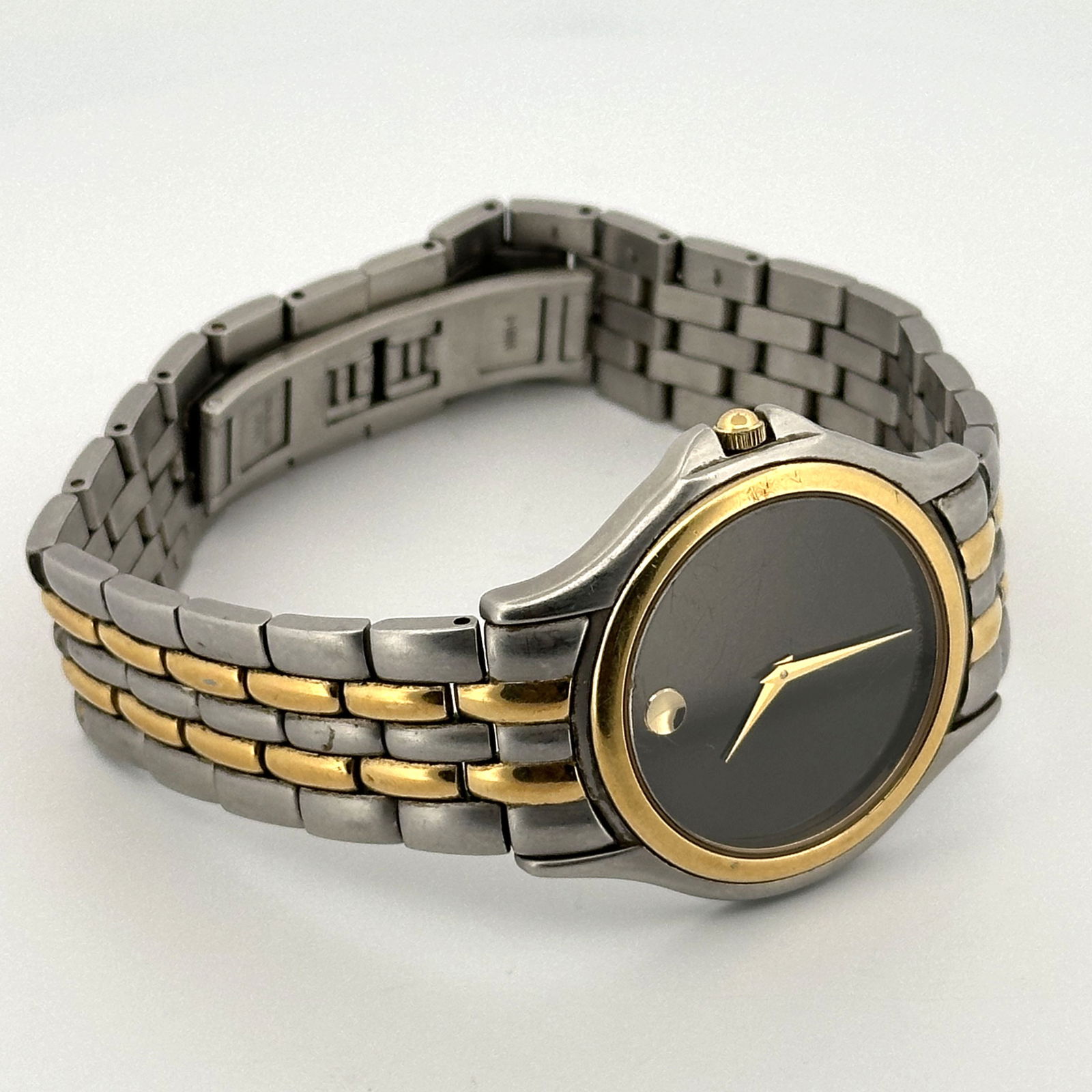 Movado Two-Tone Stainless Steel Wristwatch, Ref. 81-E4-0863 (1 of 6)