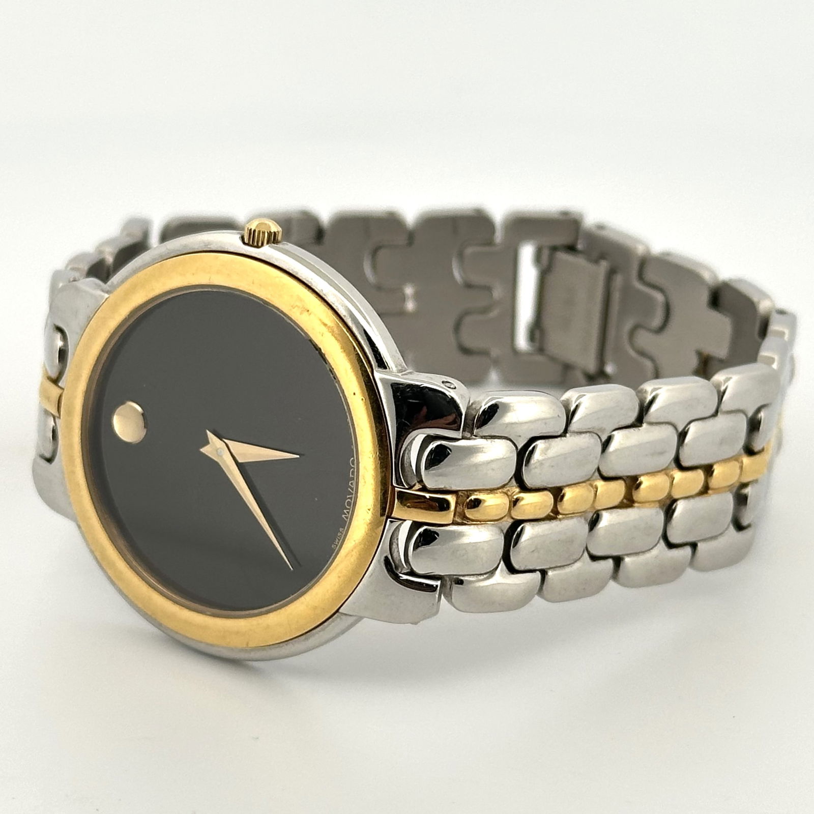 Movado Museum Two-Tone Wristwatch, Ref. 81.A2.873 (1 of 7)