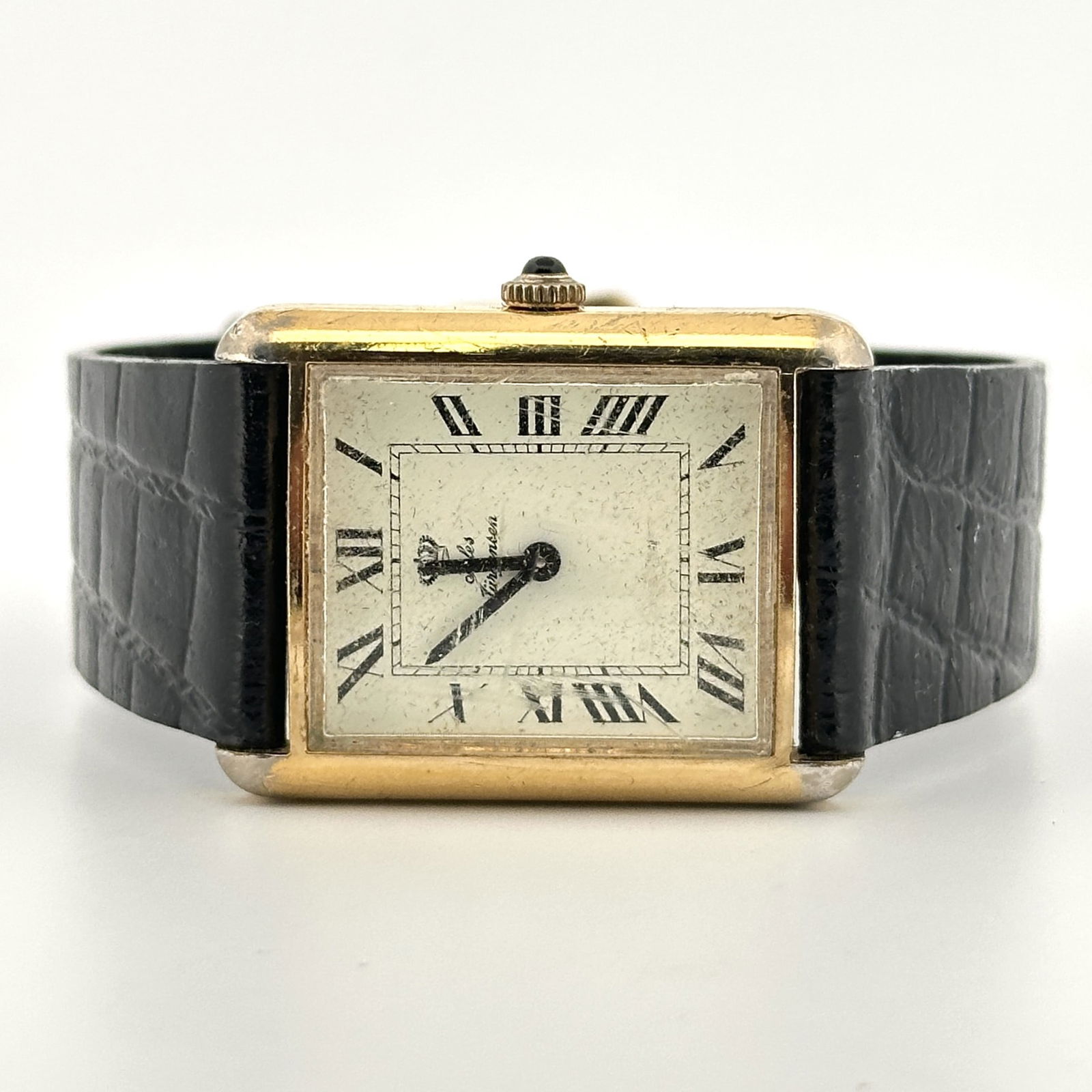 Jules Jurgensen Gold Tone Wristwatch REF 81629 (1 of 6)
