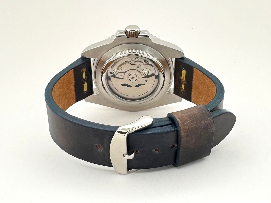 Custom Swiss Pocket Dial Conversion Automatic Diver Wristwatch - 2