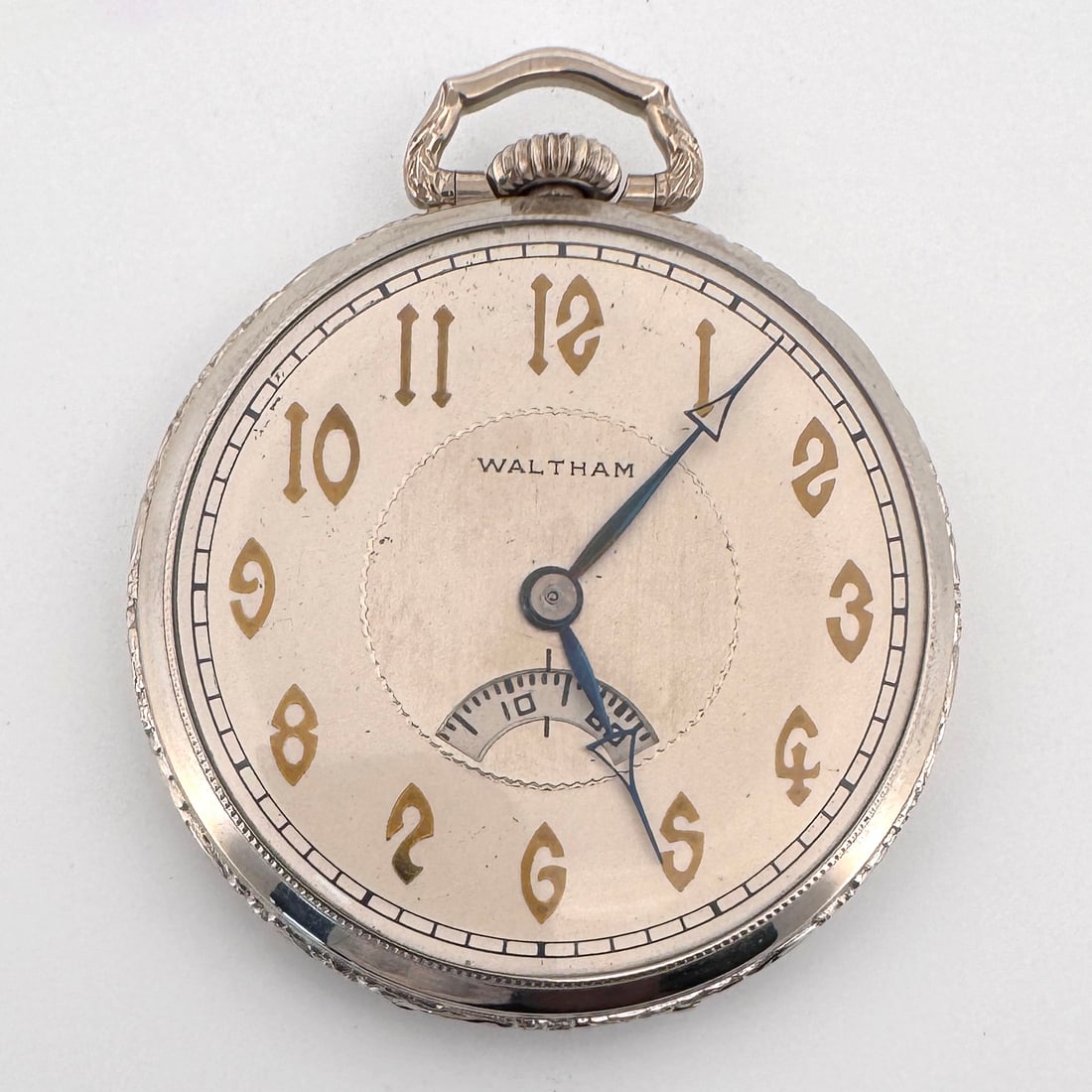 Waltham Grade 765, Size 7.25L, 15j Pocket Watch, Serial #27075948 (1 of 3)