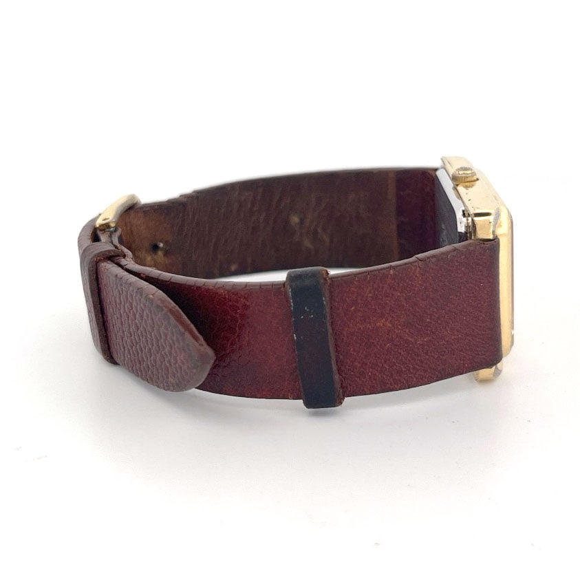 Citizen Quartz Rectangular Gold Tone Watch - 5