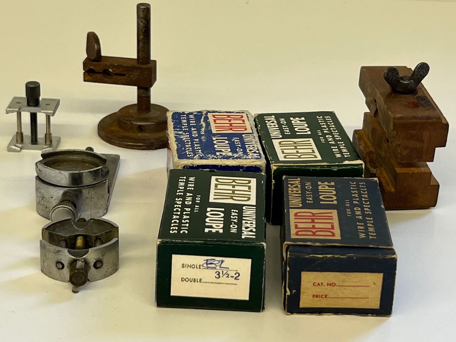 Vintage Watchmaker's Loupes and Tools (1 of 3)