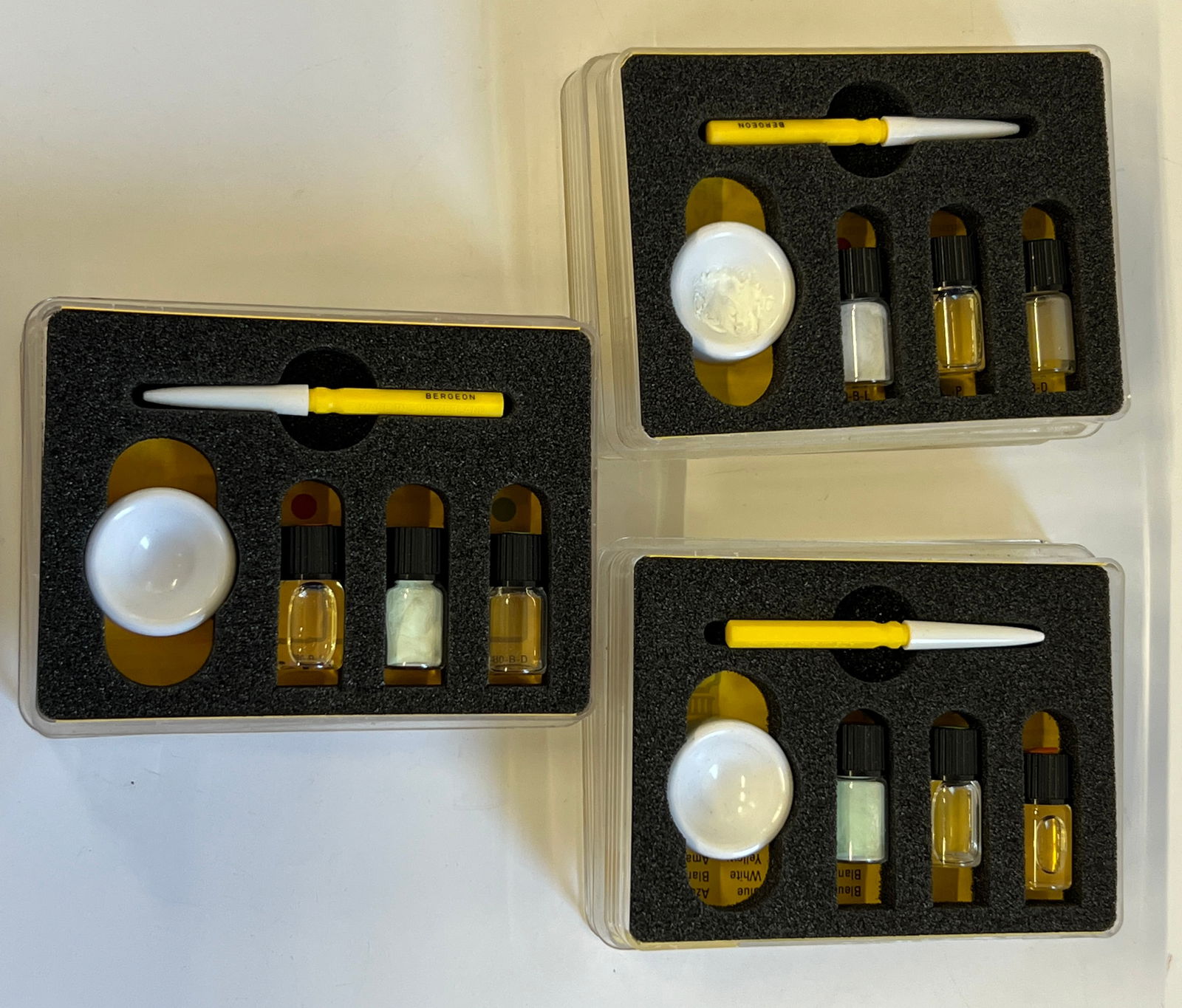 Bergeon Luminous Paste and Tools - 2