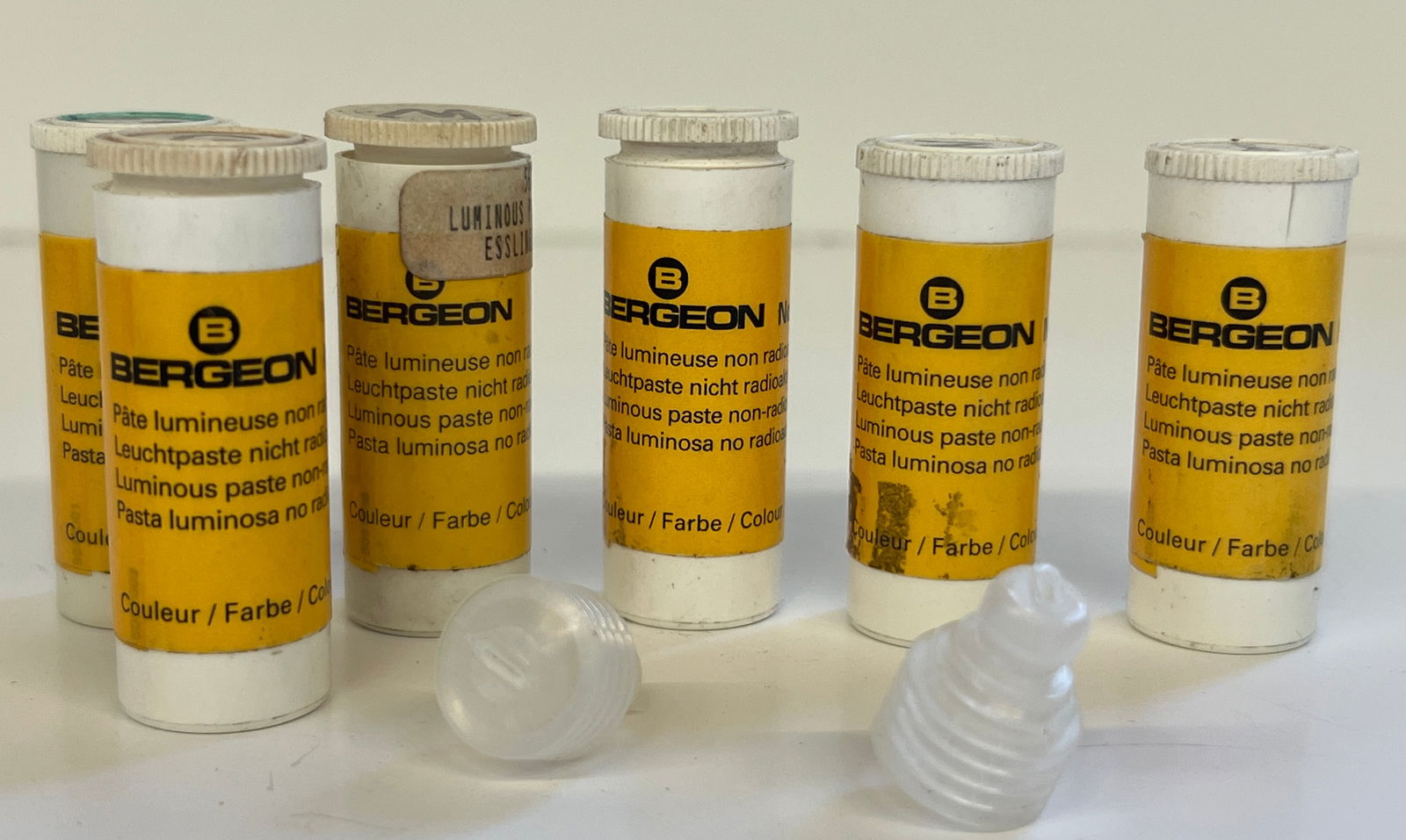 Bergeon Luminous Paste and Tools - 3