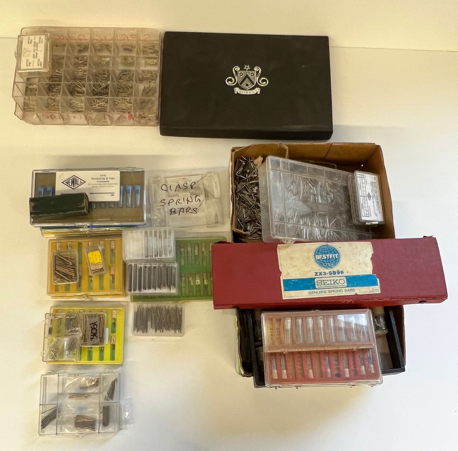 Large Assortment of Watch Bracelet Spring Bars, Pin and Tube, and Screws (1 of 9)