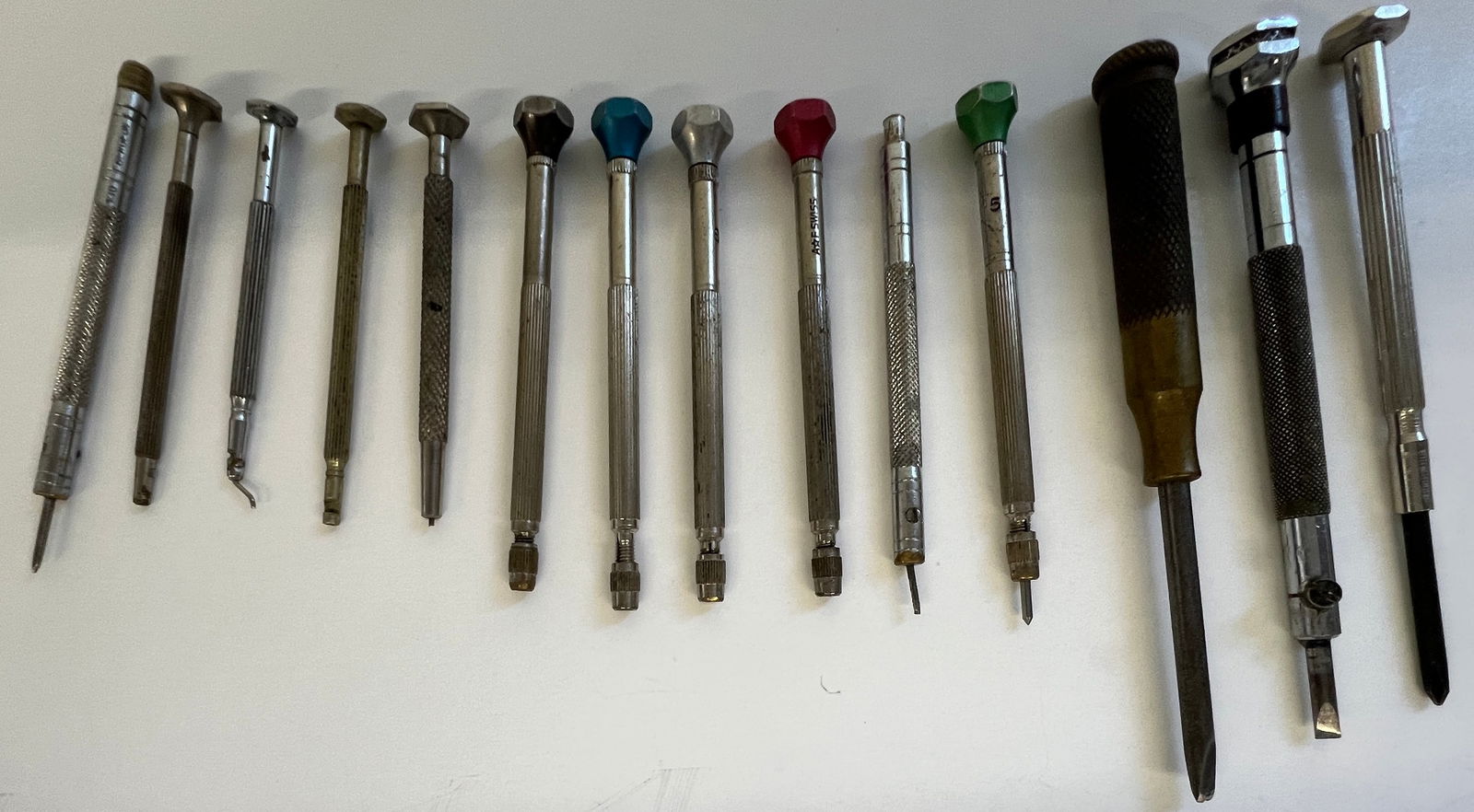Collection of Watchmaker's Screwdrivers (14) (1 of 3)