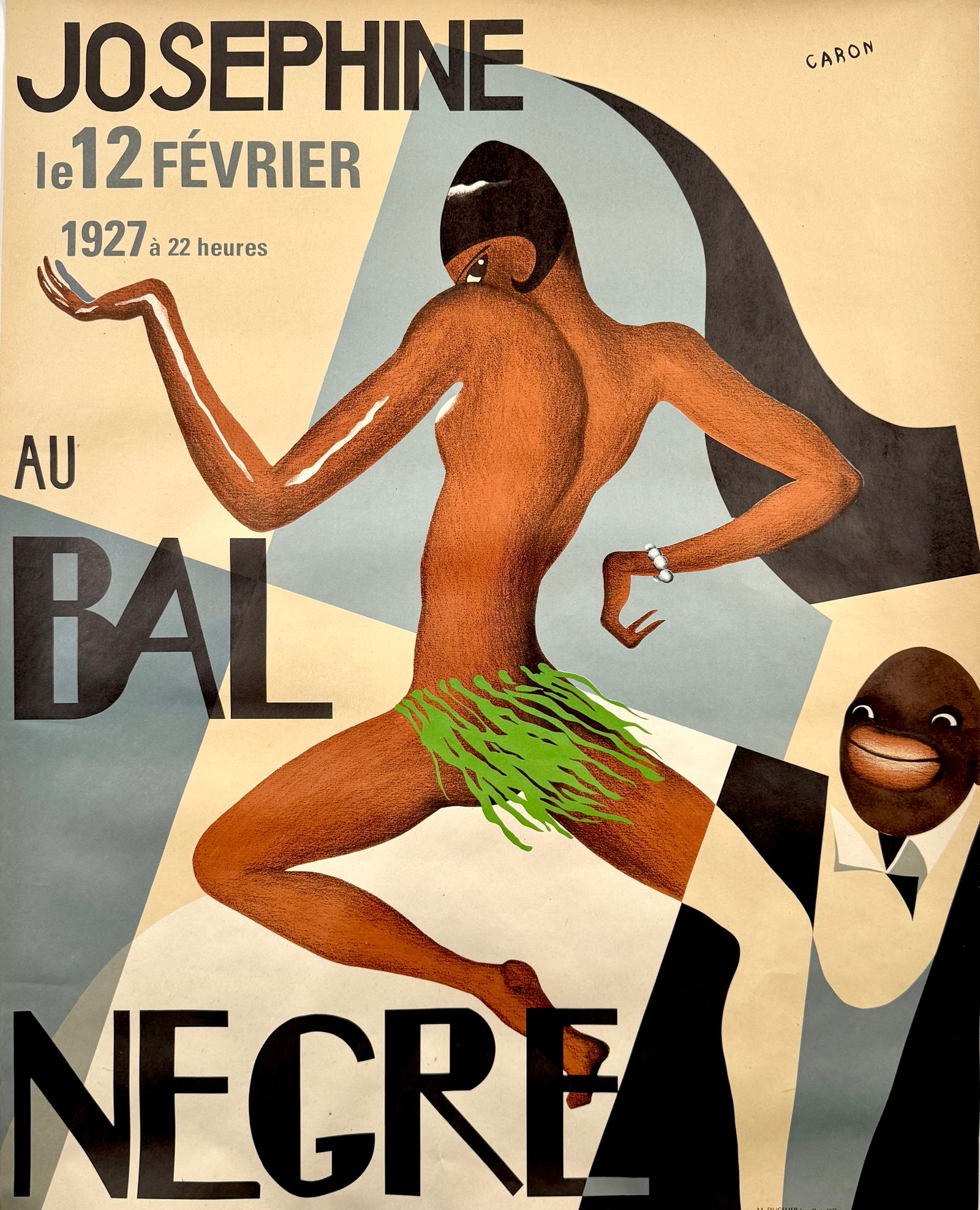 Josephine Au Bal Negre Unframed Lithograph Poster (1 of 2)