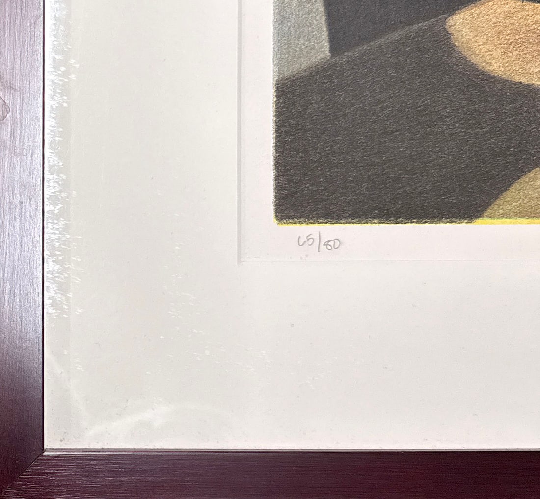 Eric Zener, "The Workers" Framed Lithograph - 4