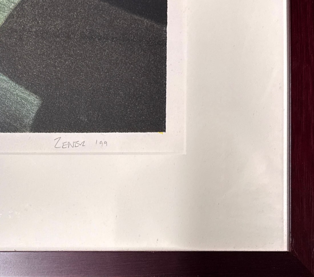 Eric Zener, "The Workers" Framed Lithograph - 5