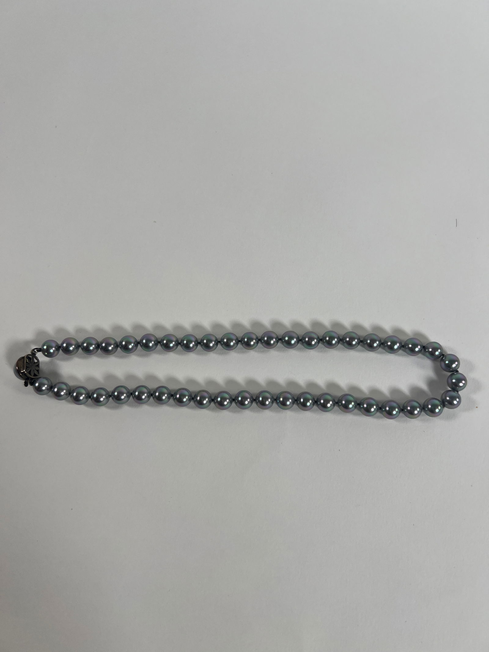 Gray Pearl Necklace - 2