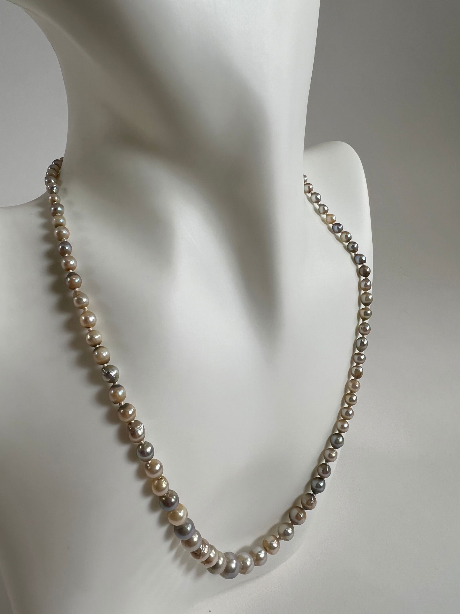 Pearl Bead Necklace - 6