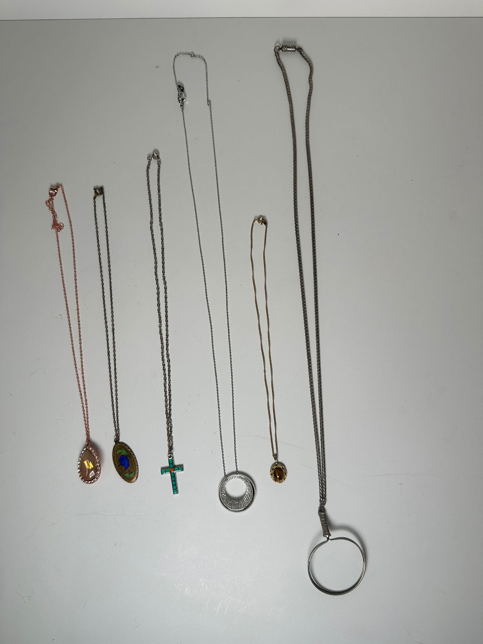 Group of Six Costume Necklaces (1 of 9)