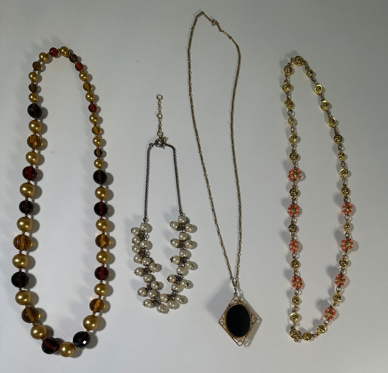 Four Costume Necklaces (1 of 5)
