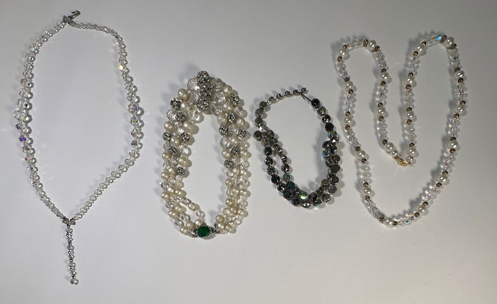 Group of Costume Jewelry Necklaces and Bracelet (1 of 5)