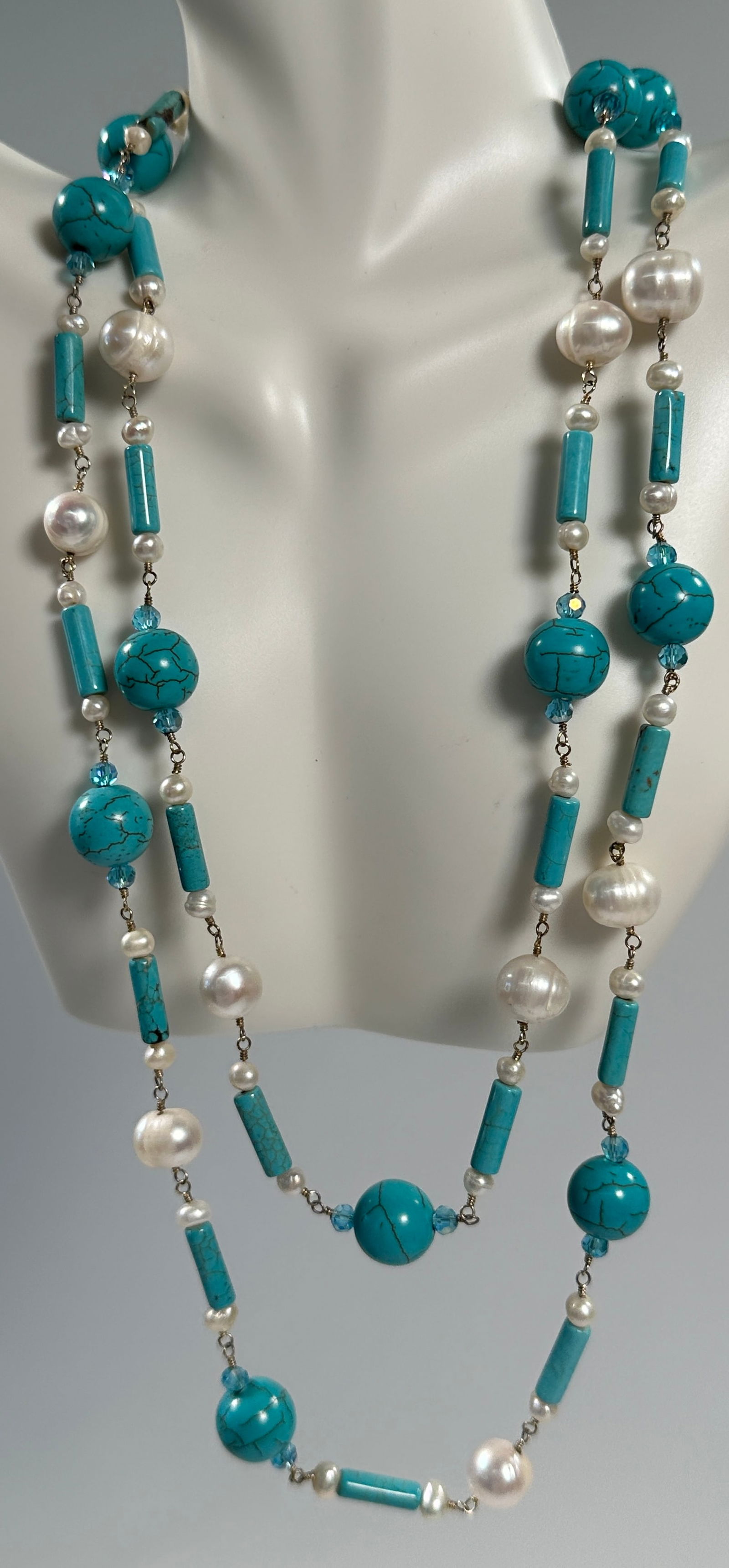 Five Assorted Beaded Necklaces - 7