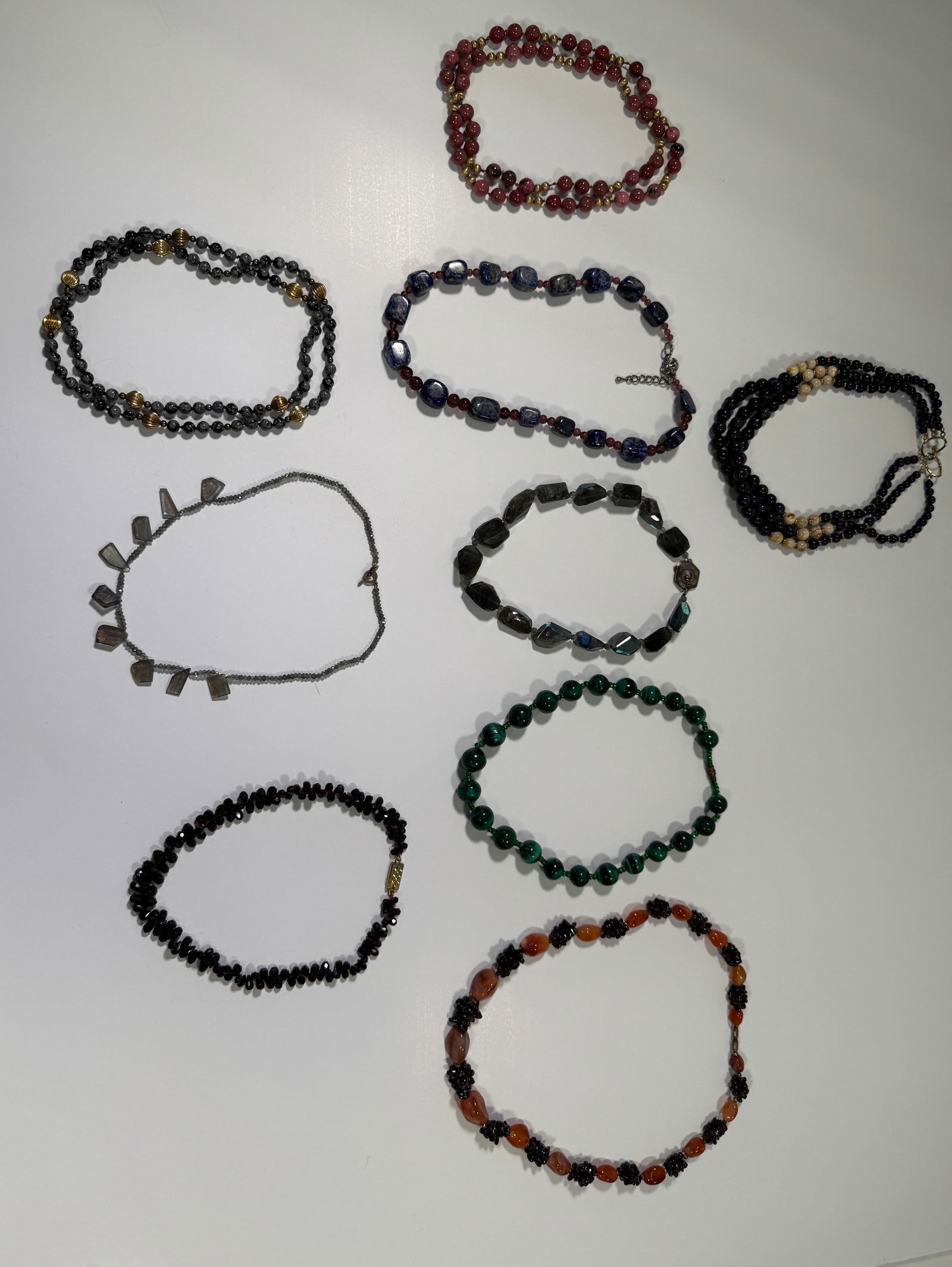 Collection of Ten Beaded Necklaces (1 of 14)