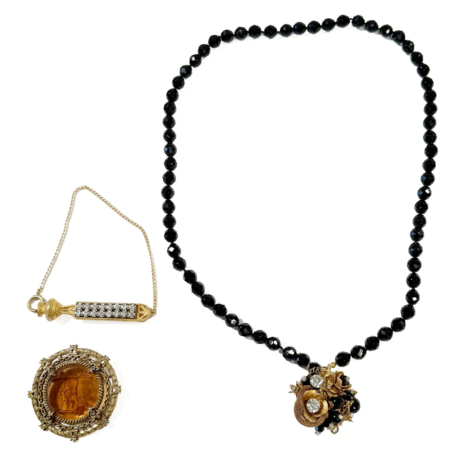 Group of Gold Plated Costume Jewelry (1 of 3)