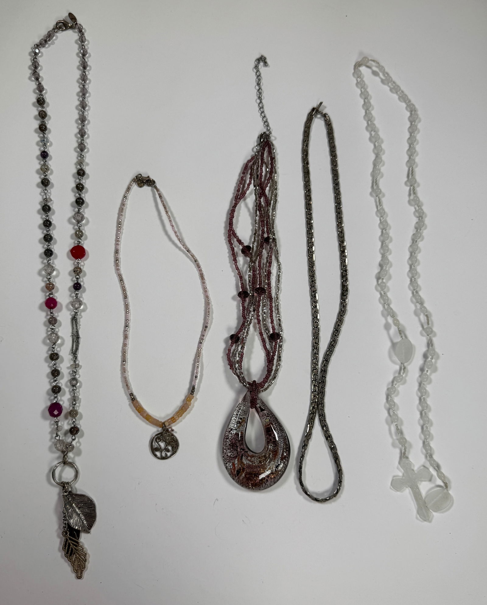 Group of Five Necklaces (1 of 10)