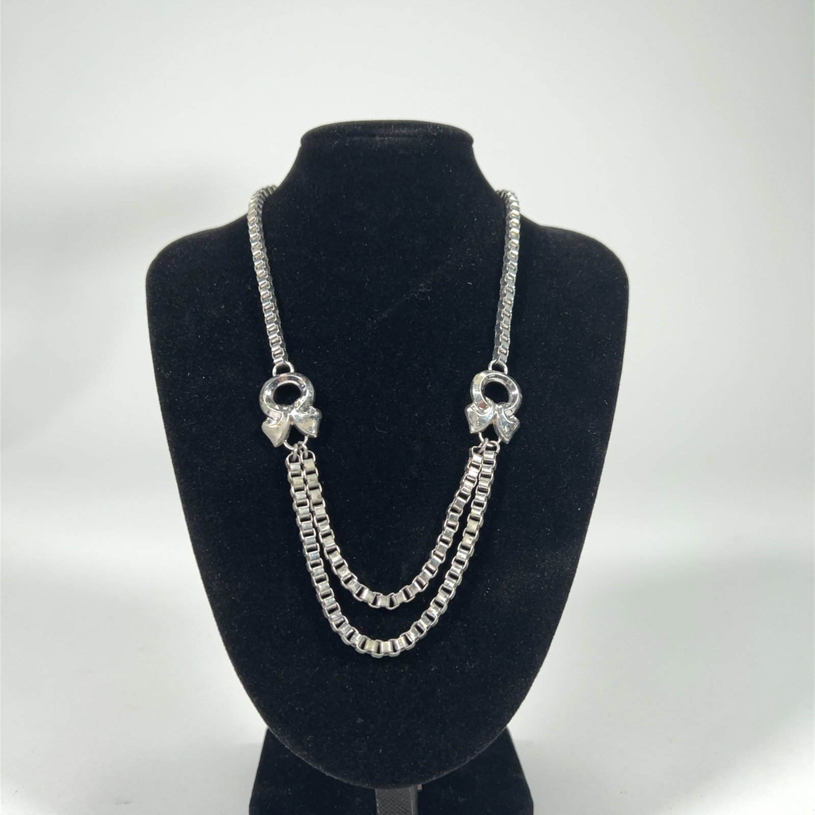 Silver Tone Necklace Collection - 15