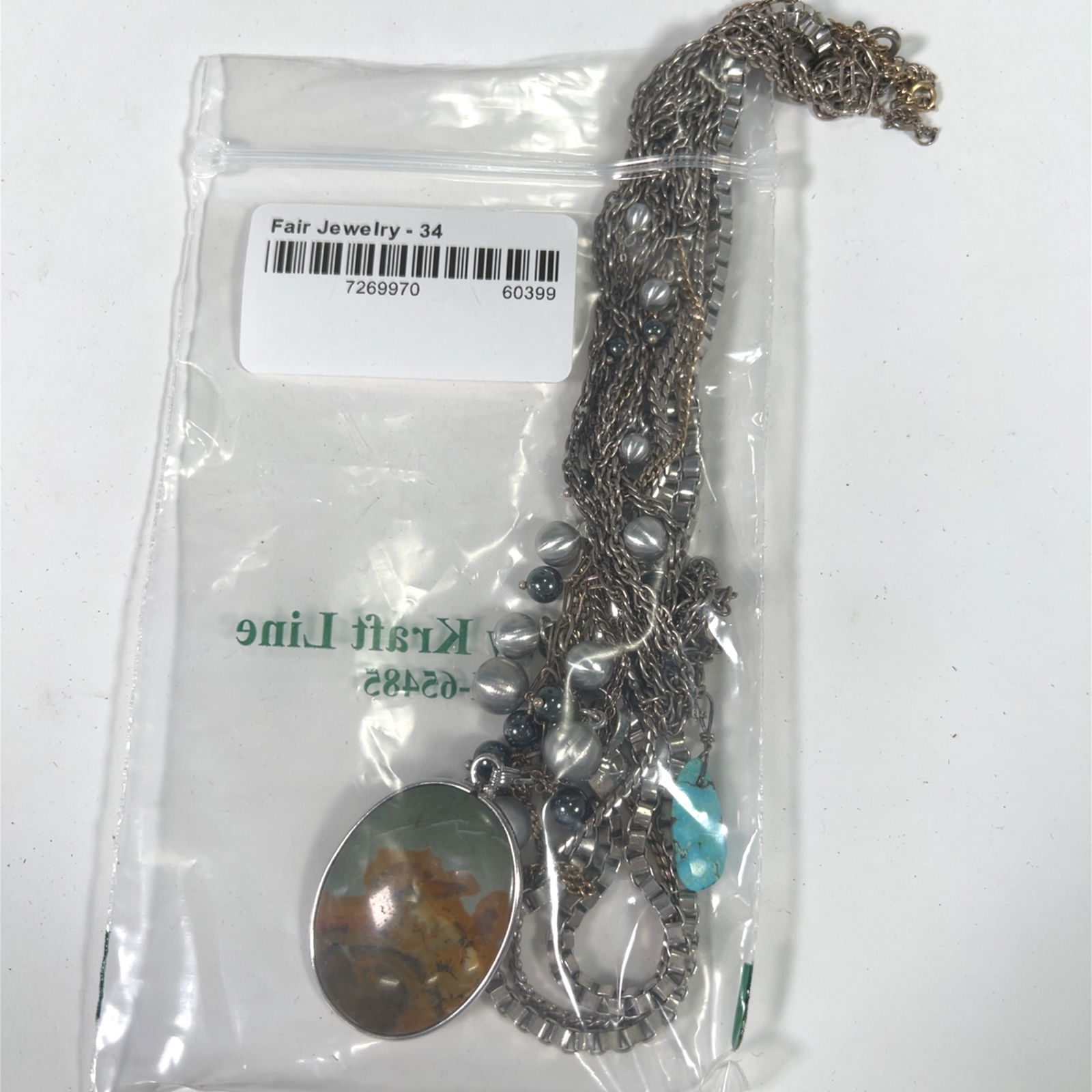 Silver Tone Necklace Collection - 2