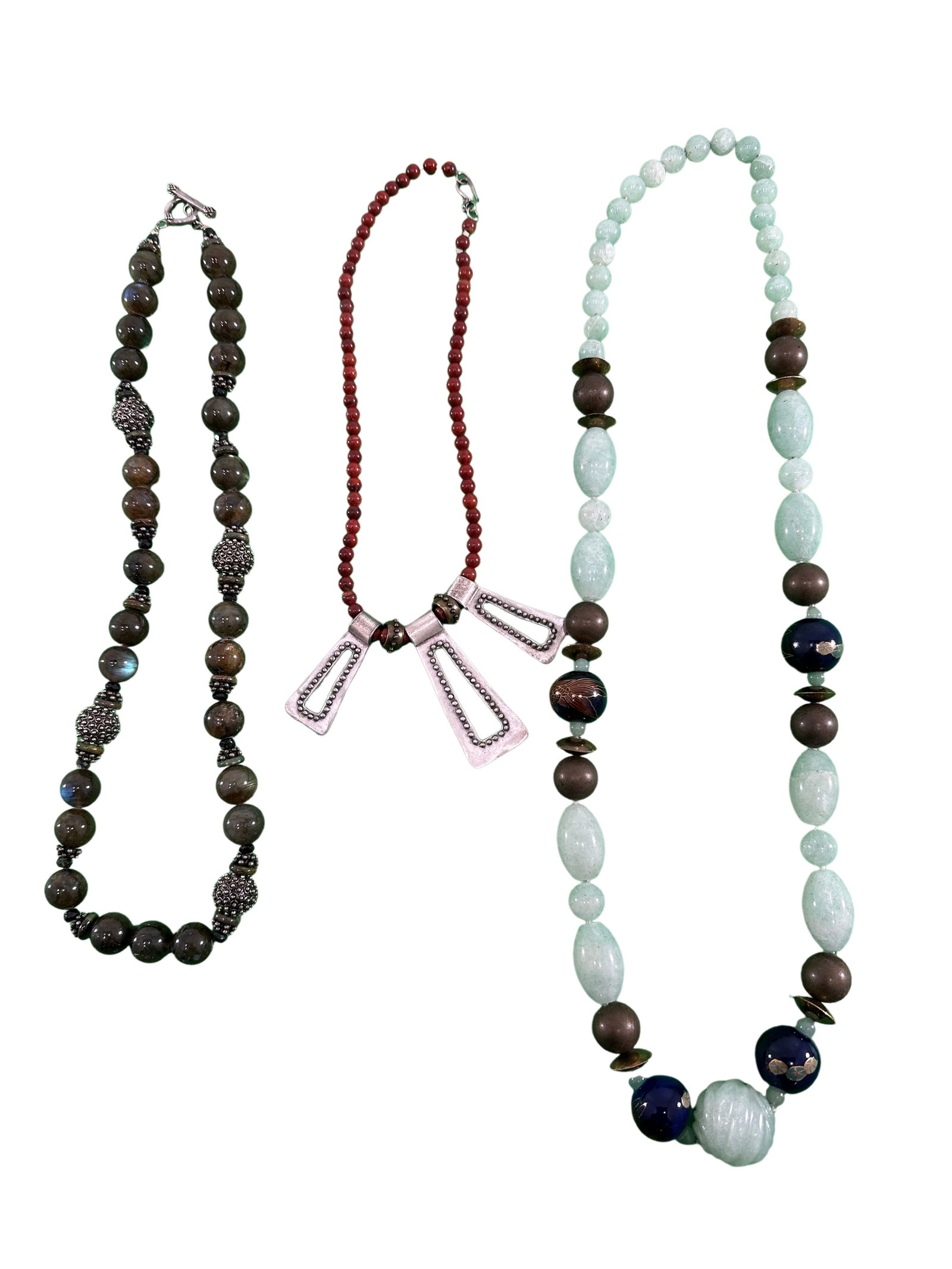 Three Beaded Necklaces (1 of 3)
