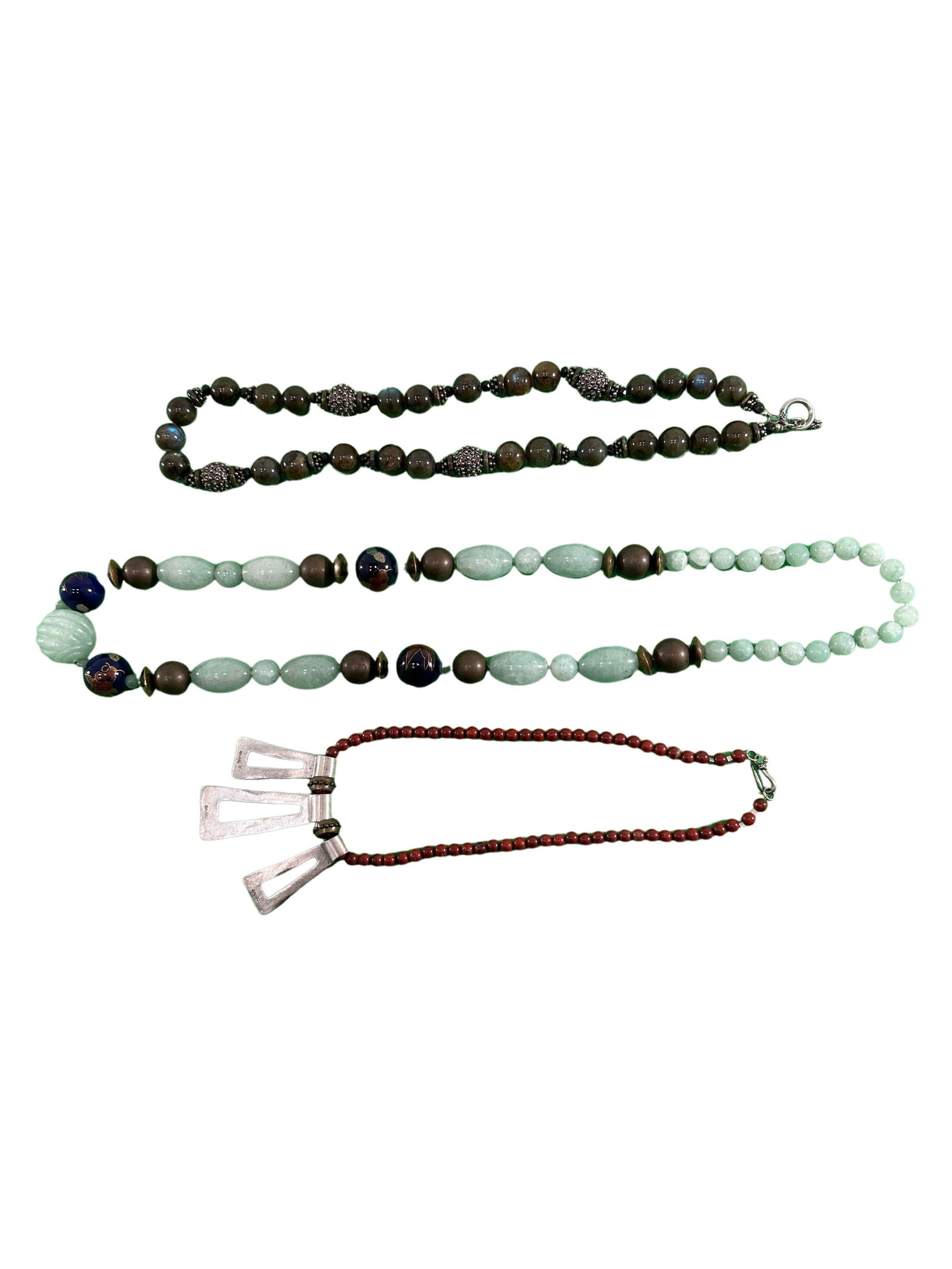 Three Beaded Necklaces - 3