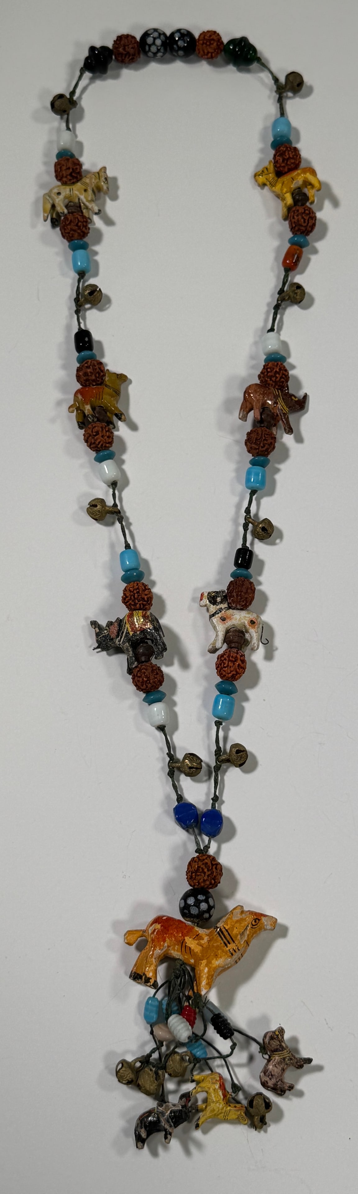 Beaded Necklace with Animal Charms (1 of 4)