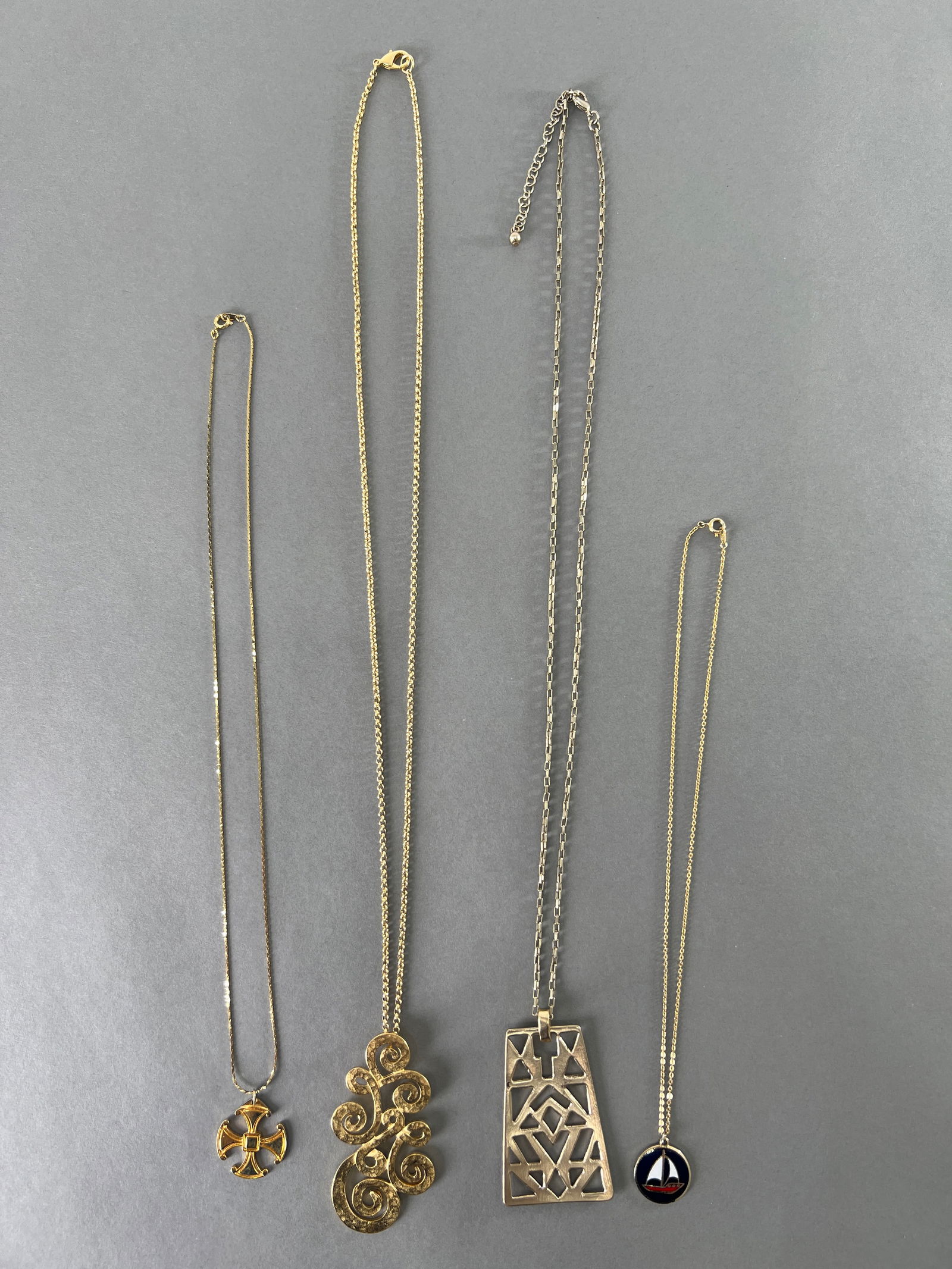 Group of Four Costume Necklaces (1 of 5)