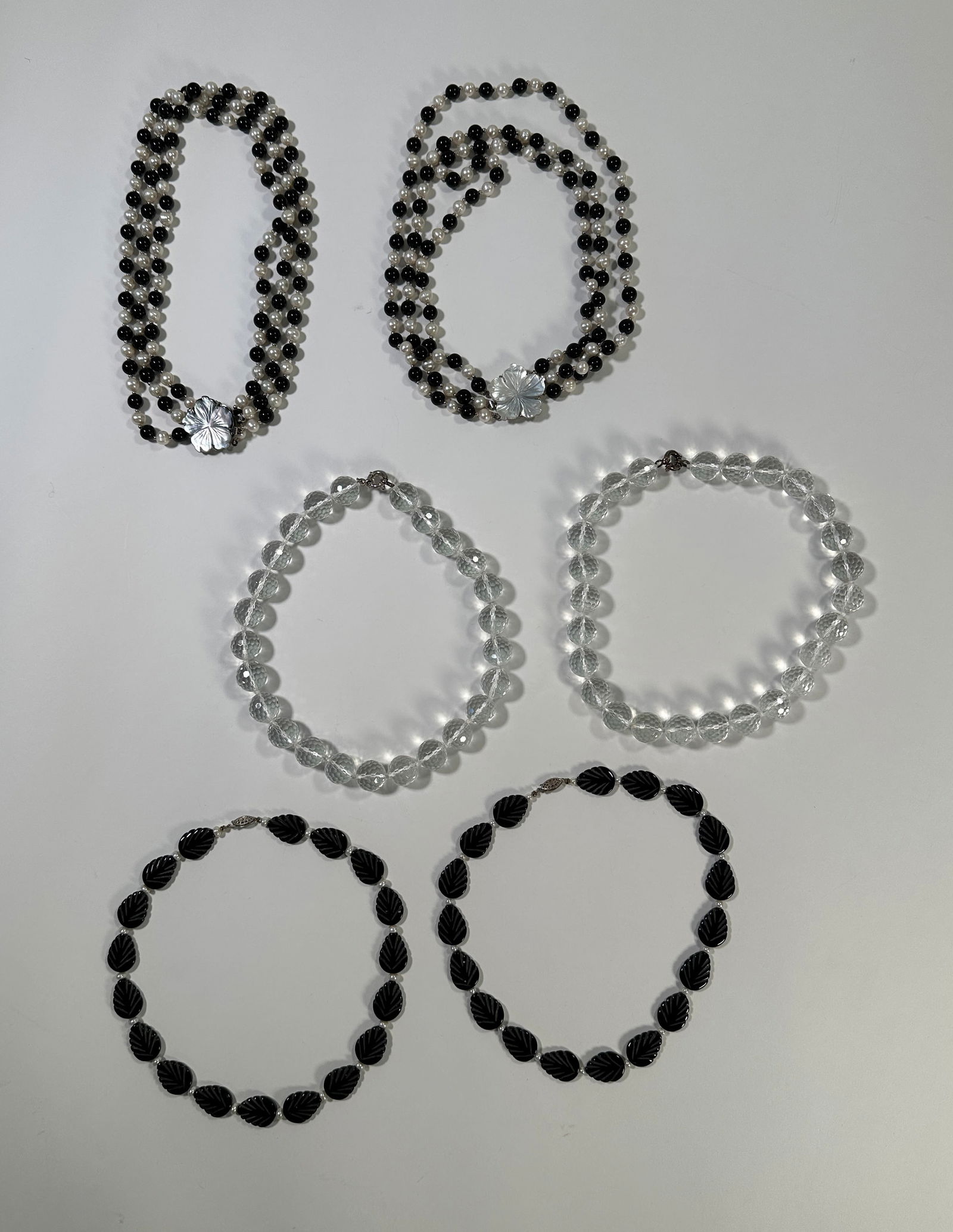 Group of Six Beaded Necklaces (1 of 10)
