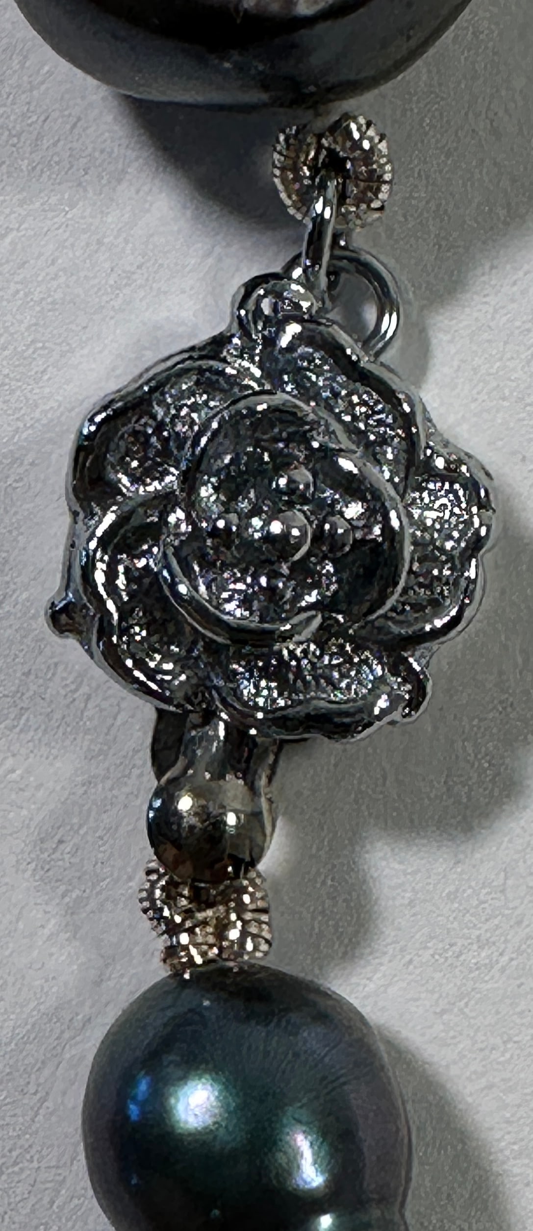 Five Beaded Necklaces with Pearls and Shells - 4