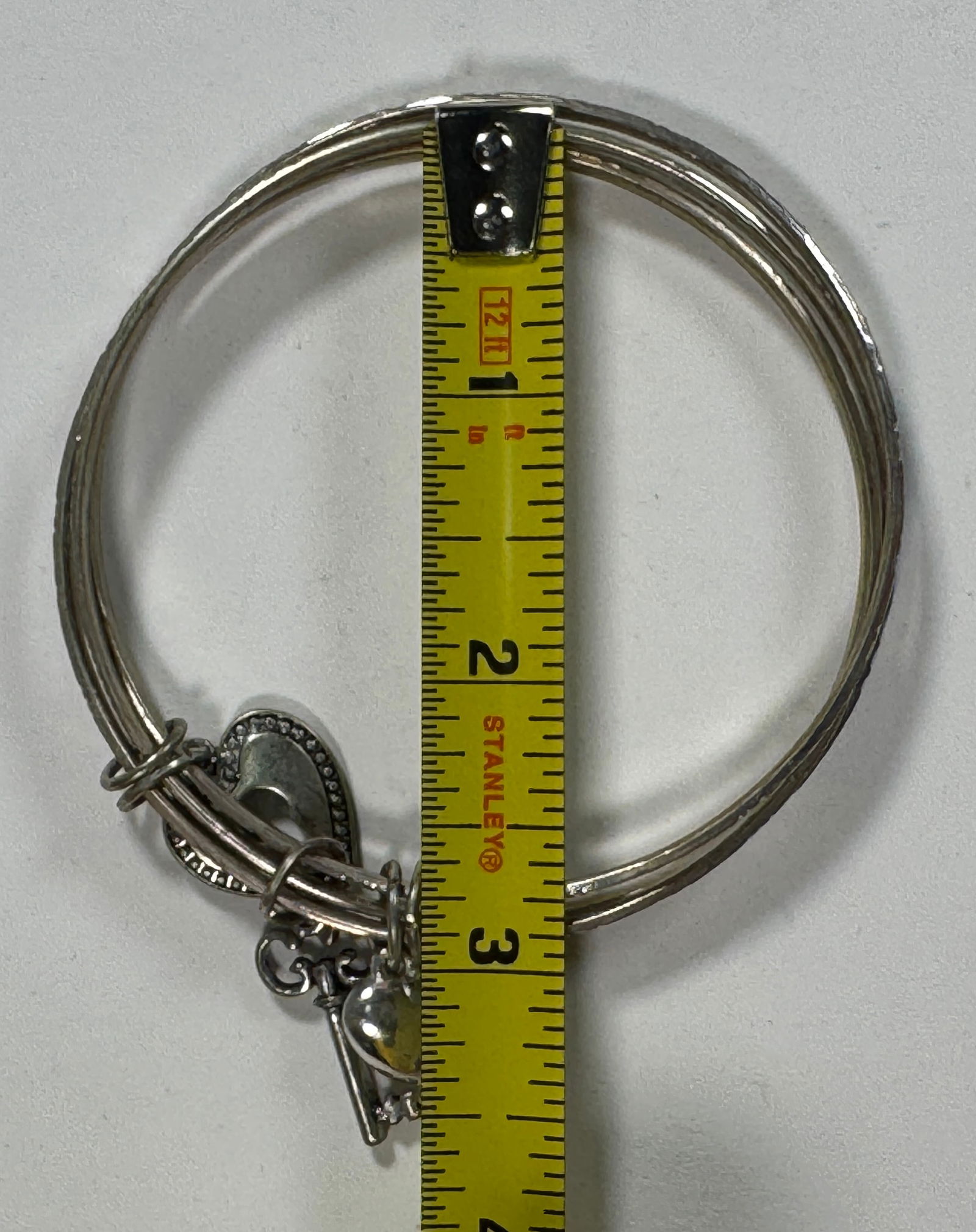 Group of Assorted Metal Bangles - 2