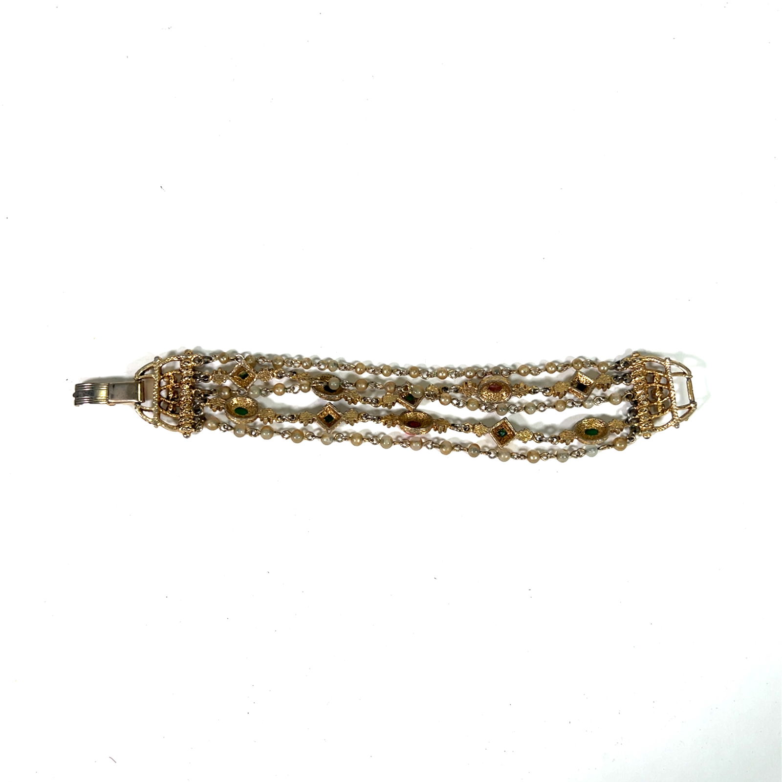 Seven Assorted Costume Bracelets - 10