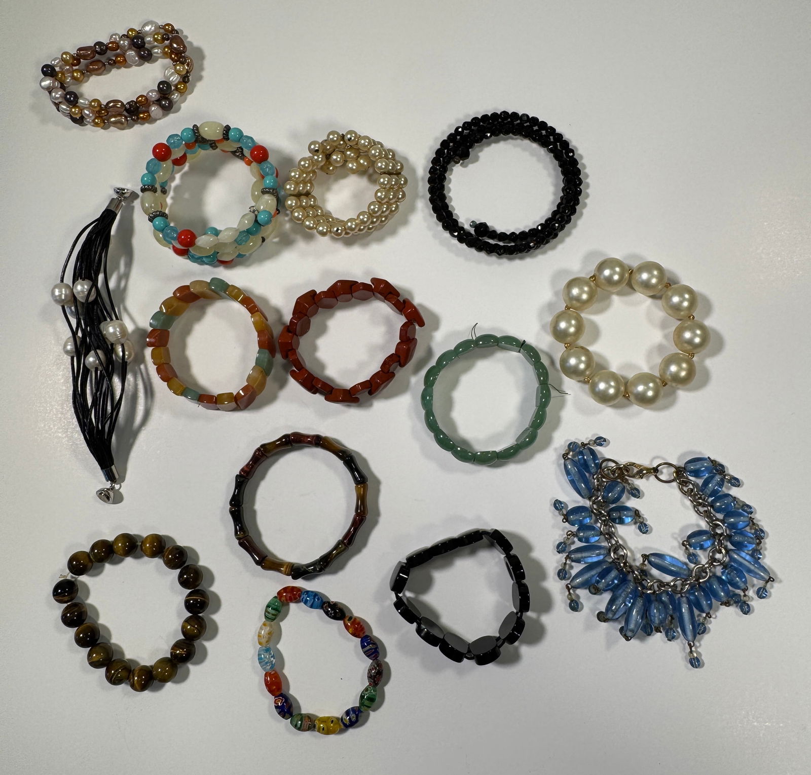 Group of Costume Bracelets - 14 Pieces (1 of 5)