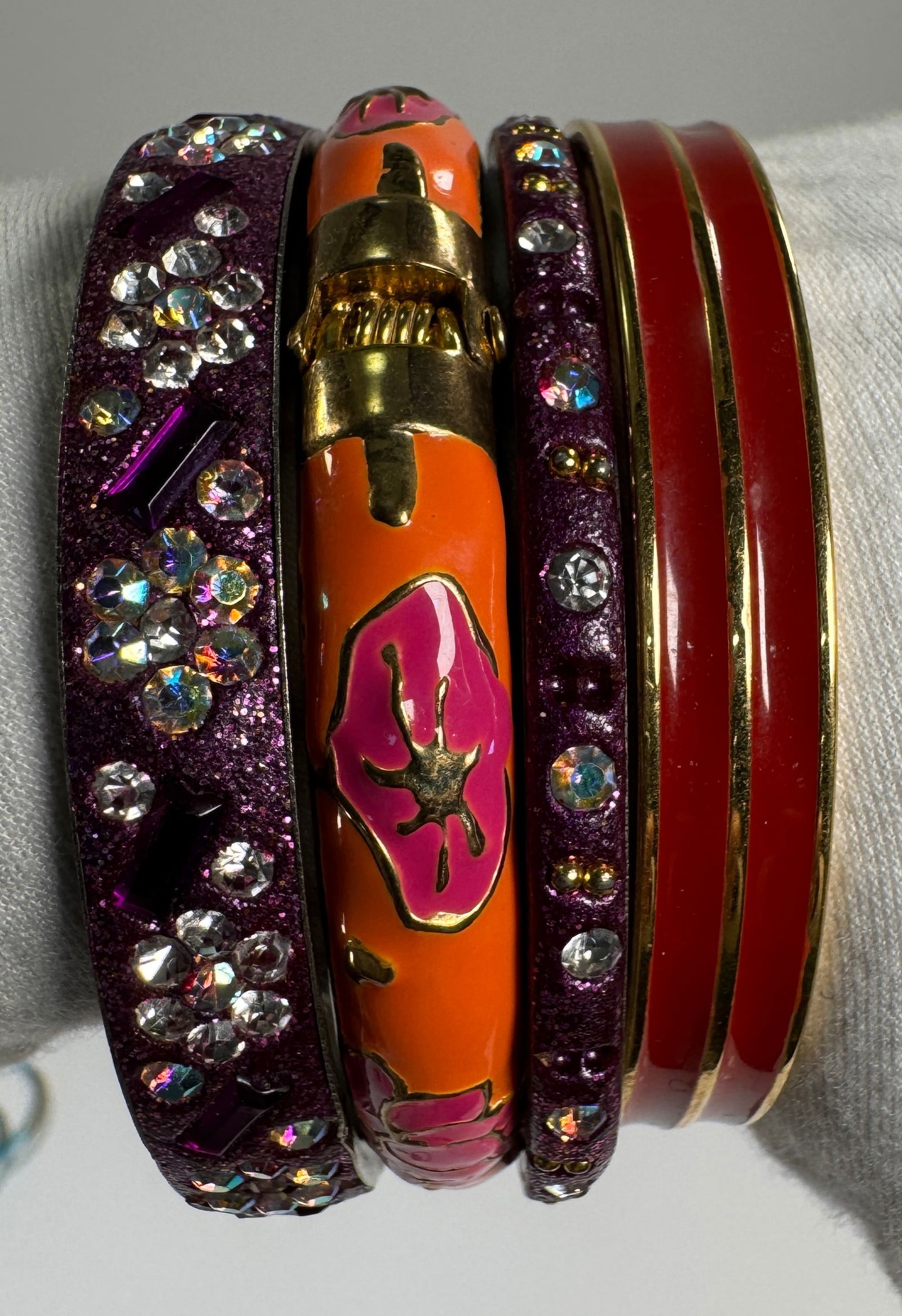 Monet Assorted Bangle Bracelet Collection (15+) - 4