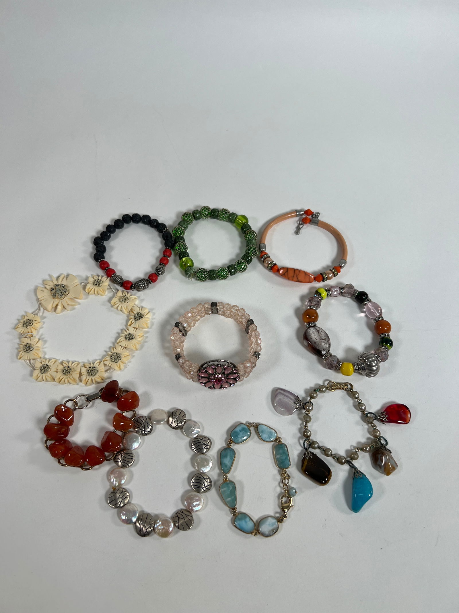 Group of Costume Bracelets - 10 Pieces (1 of 16)