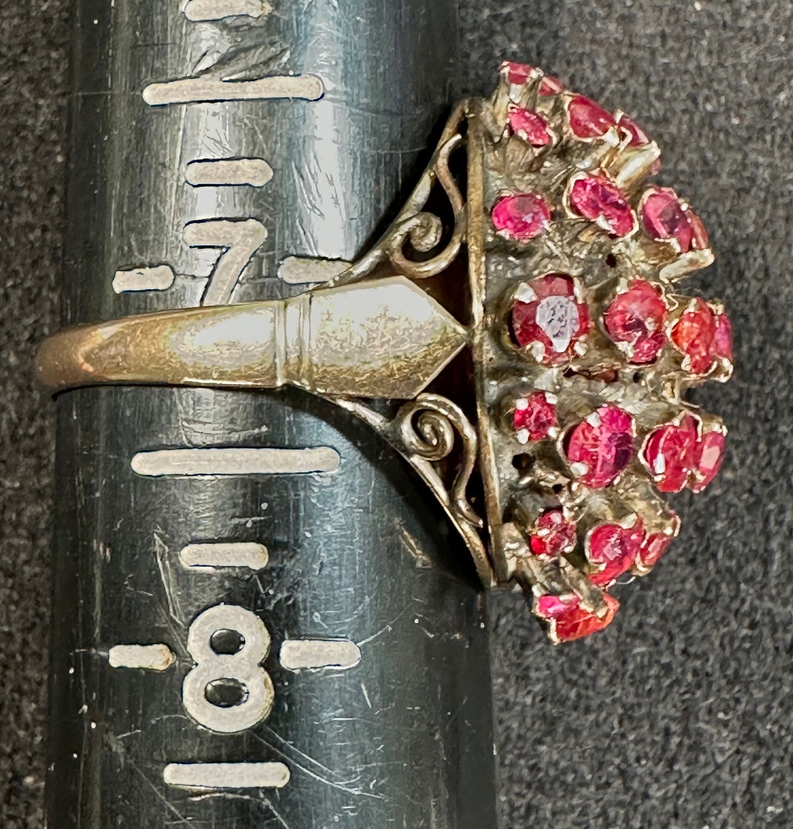 Five Assorted Gemstone and Diamond Rings - 12