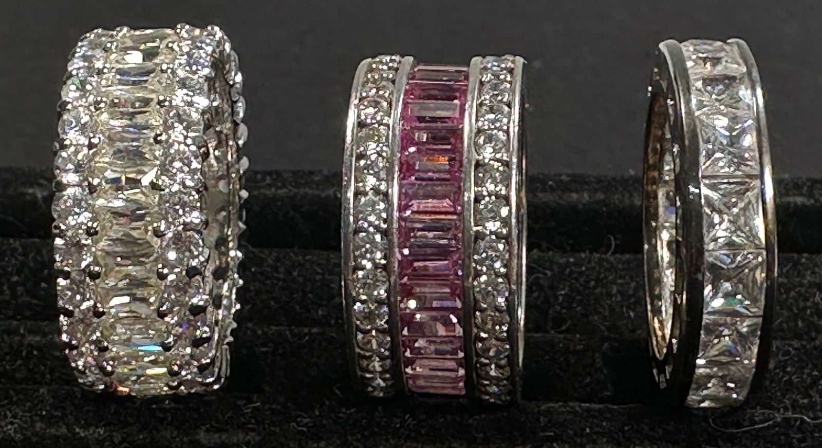Five Assorted Gemstone and Diamond Rings - 6