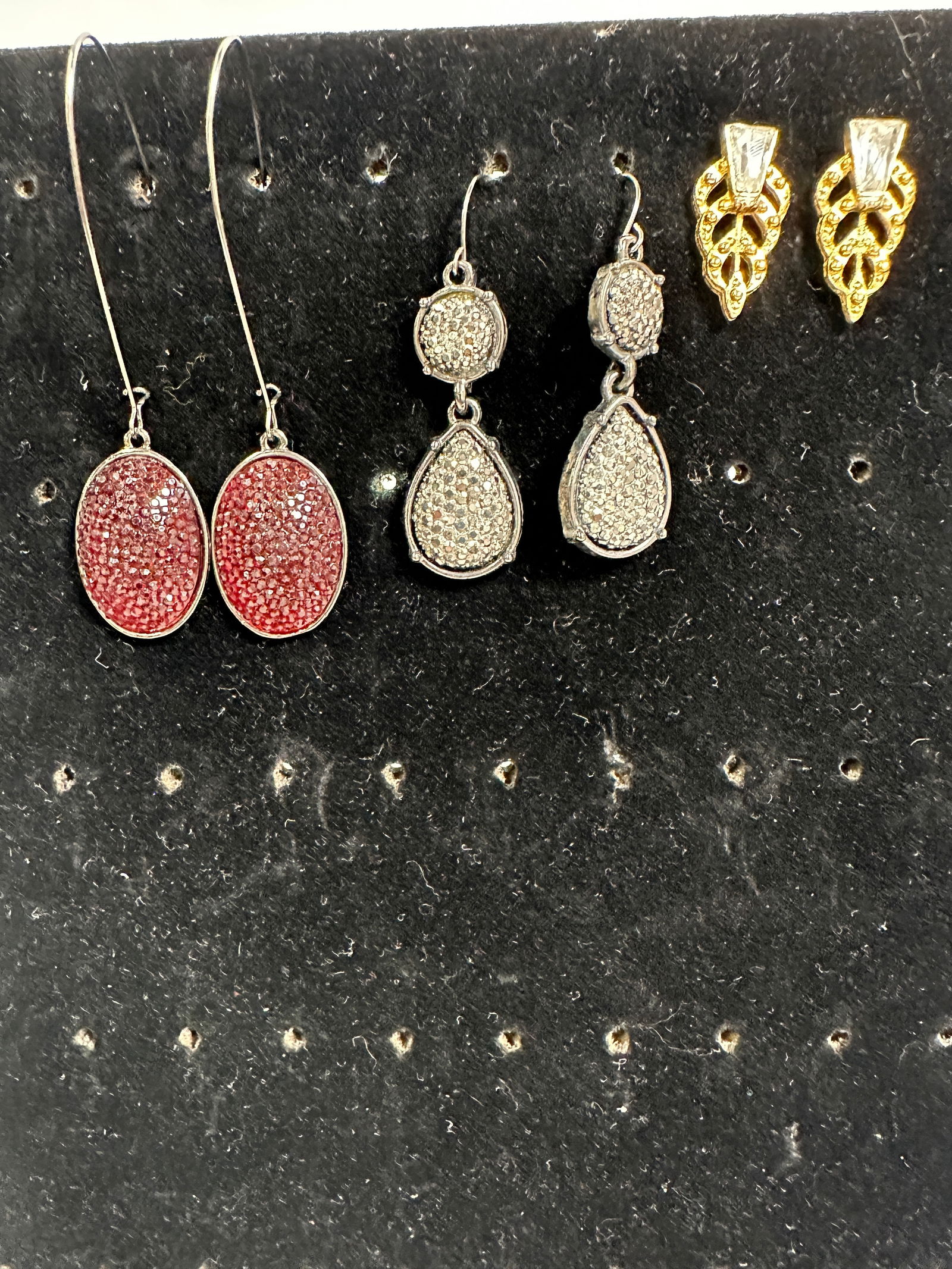 Assorted Fashion Earrings - 5 Pairs - 2