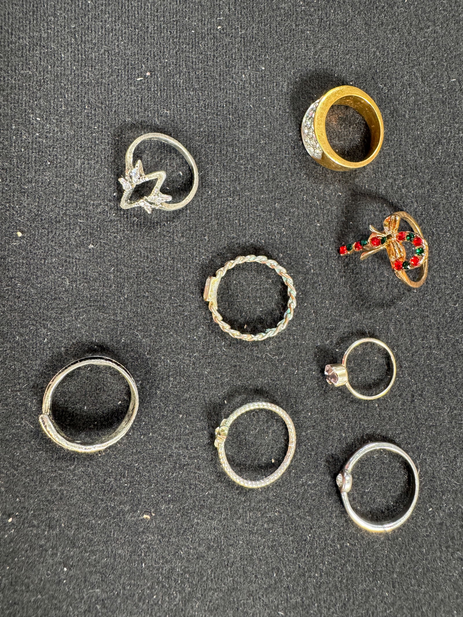 Assorted Fashion Rings - 3