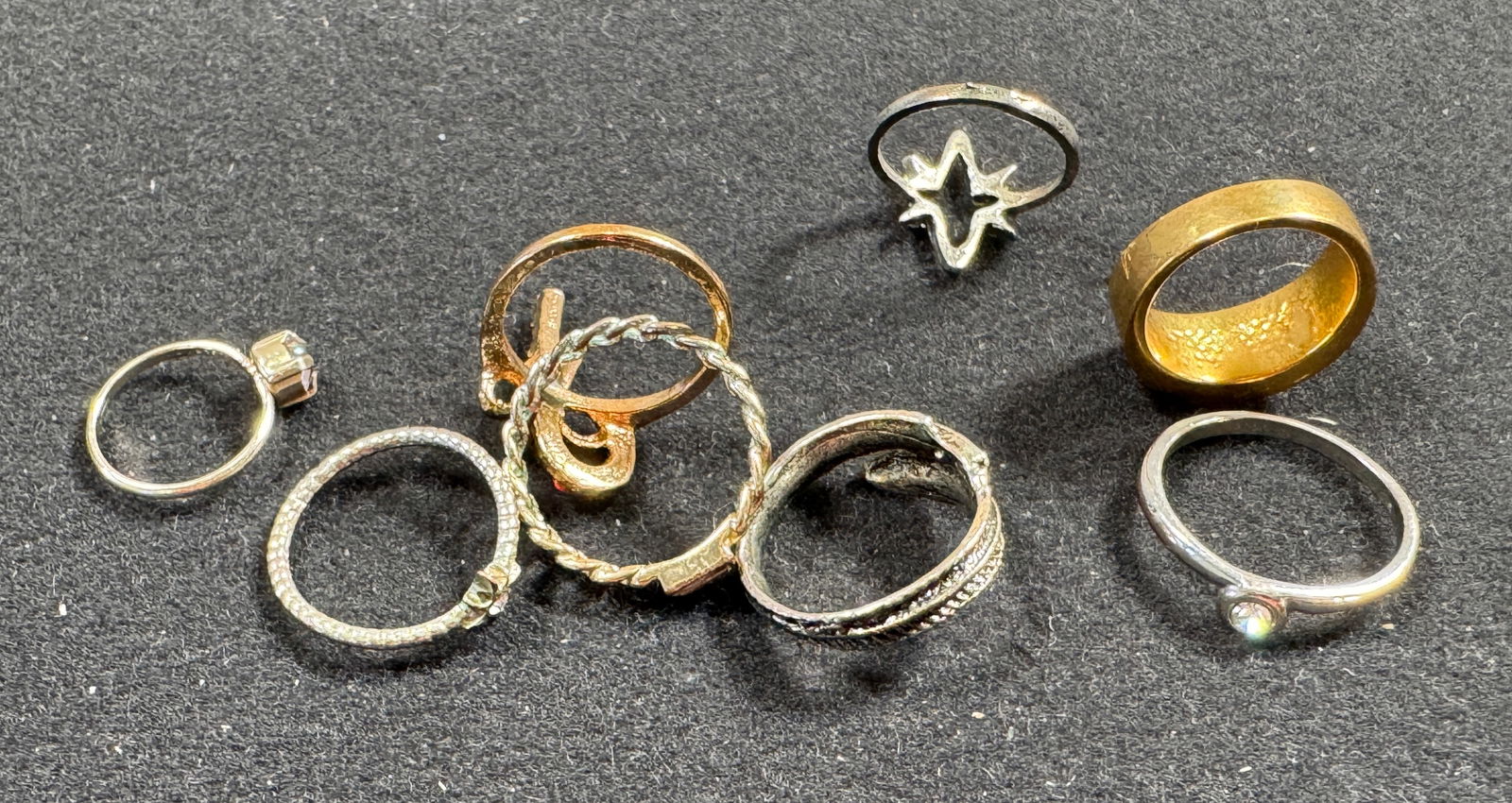 Assorted Fashion Rings - 5