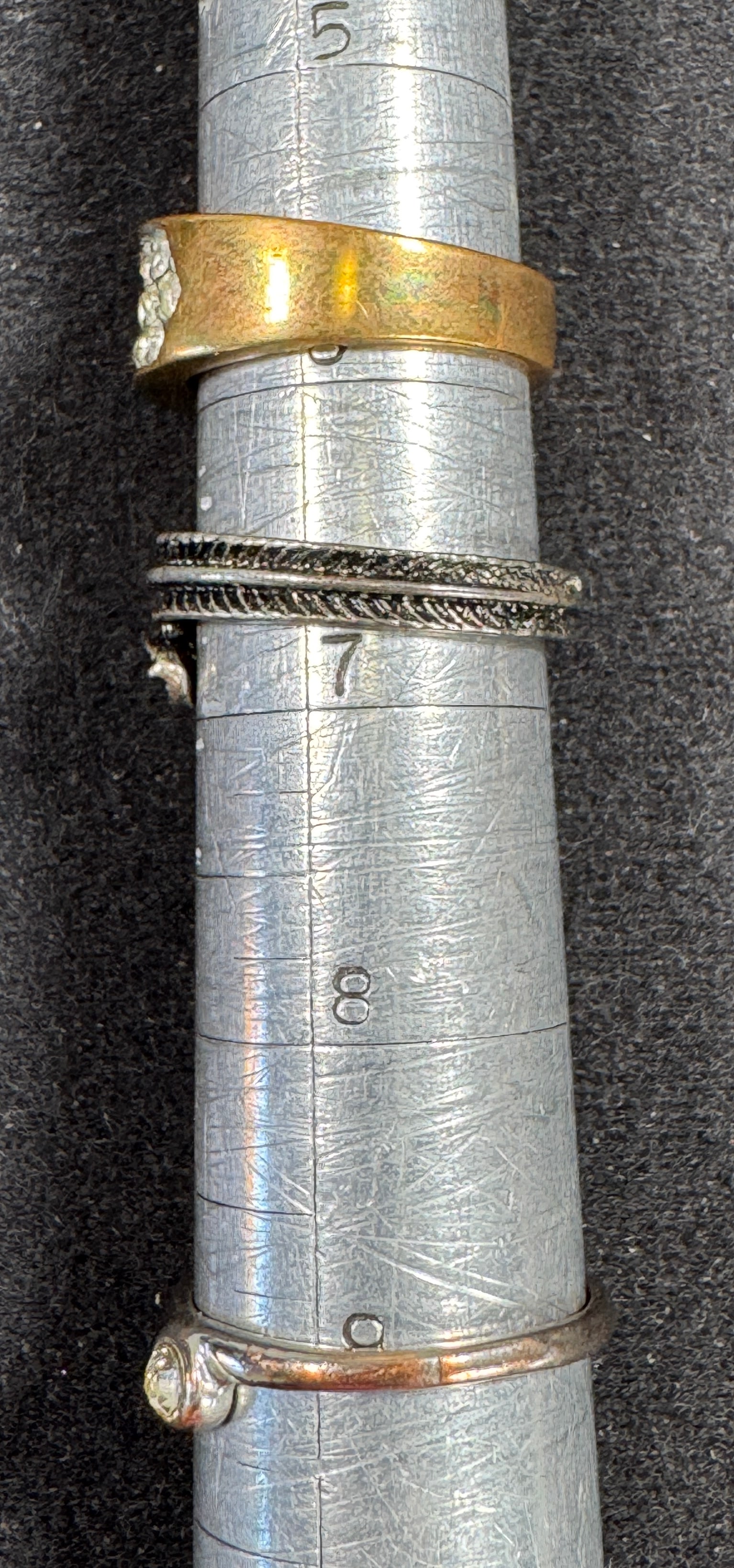 Assorted Fashion Rings - 7