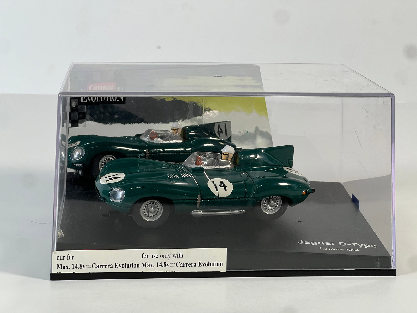 Carrera Evolution Jaguar D-Type Le Mans 1954 #14 (1 of 6)